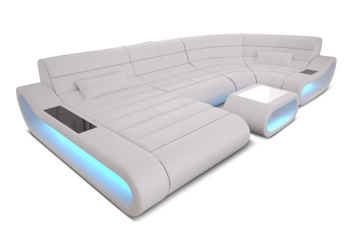 Sofa Dreams Wohnlandschaft Ledercouch Leder Sofa günstig online kaufen