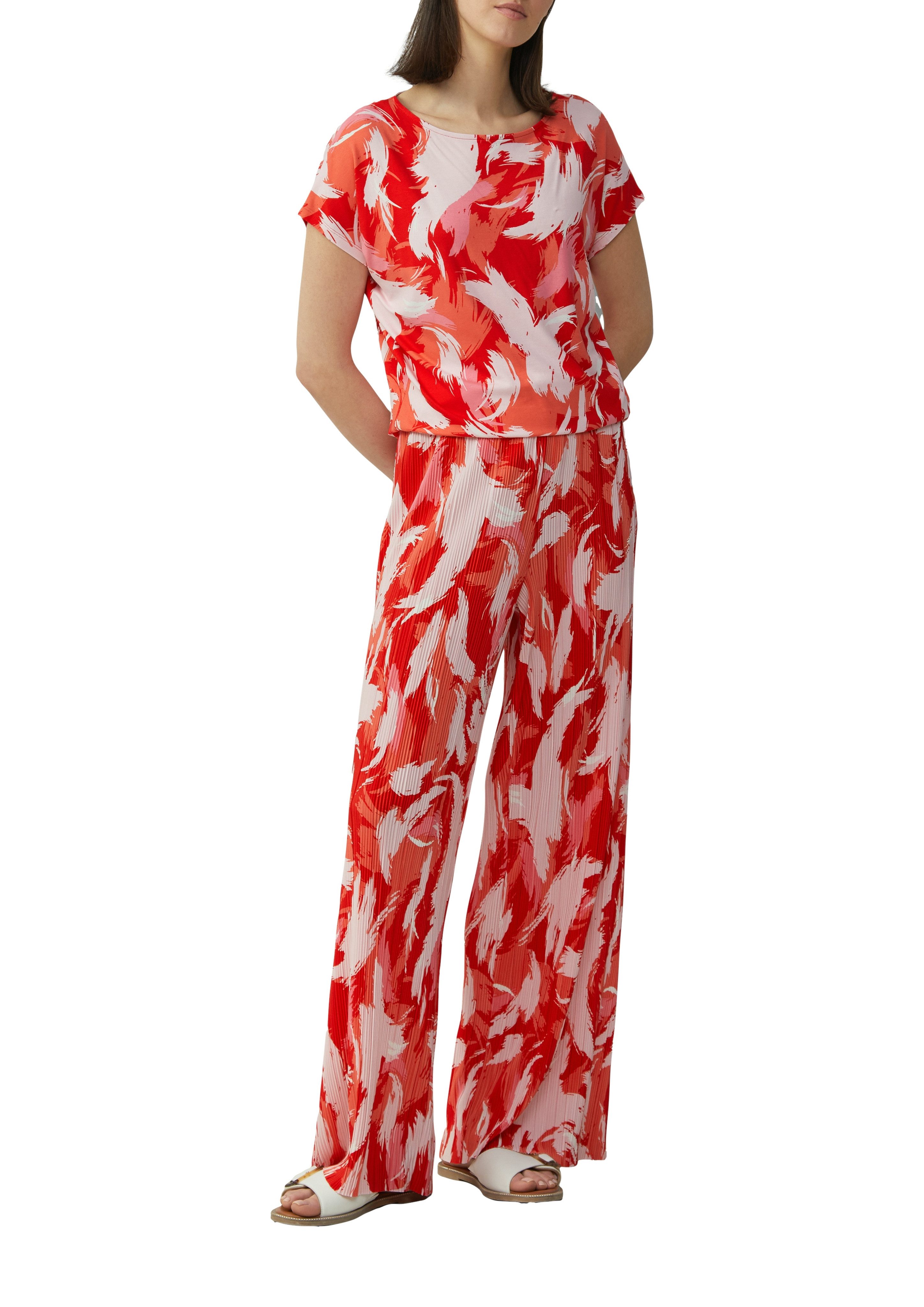 s.Oliver T-Shirt mit All-Over Print günstig online kaufen