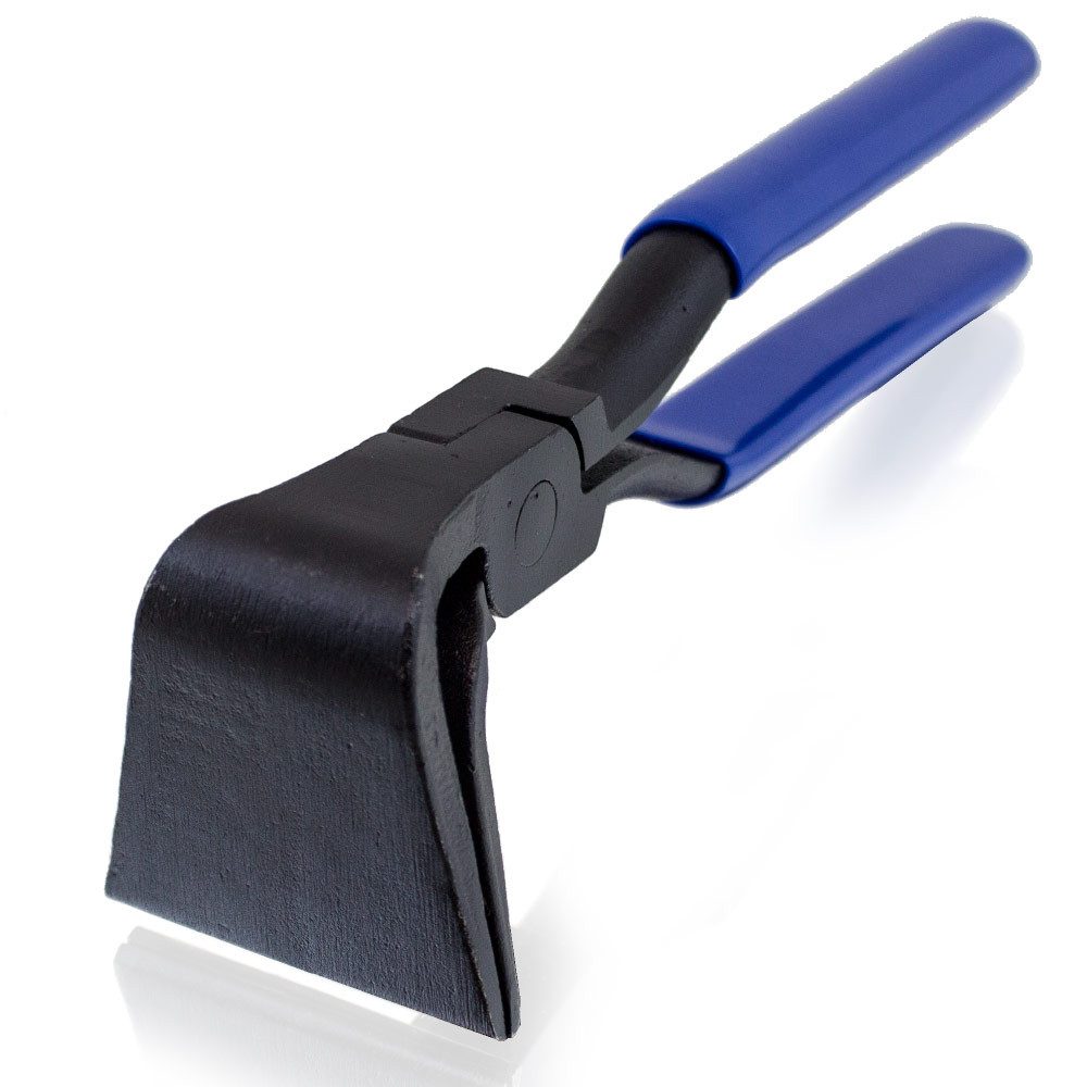 Bituxx Flachzange Falzzange 90 Grad abgewinkelt Blau, 1-tlg., MS-16537 – Bild 2 von 3