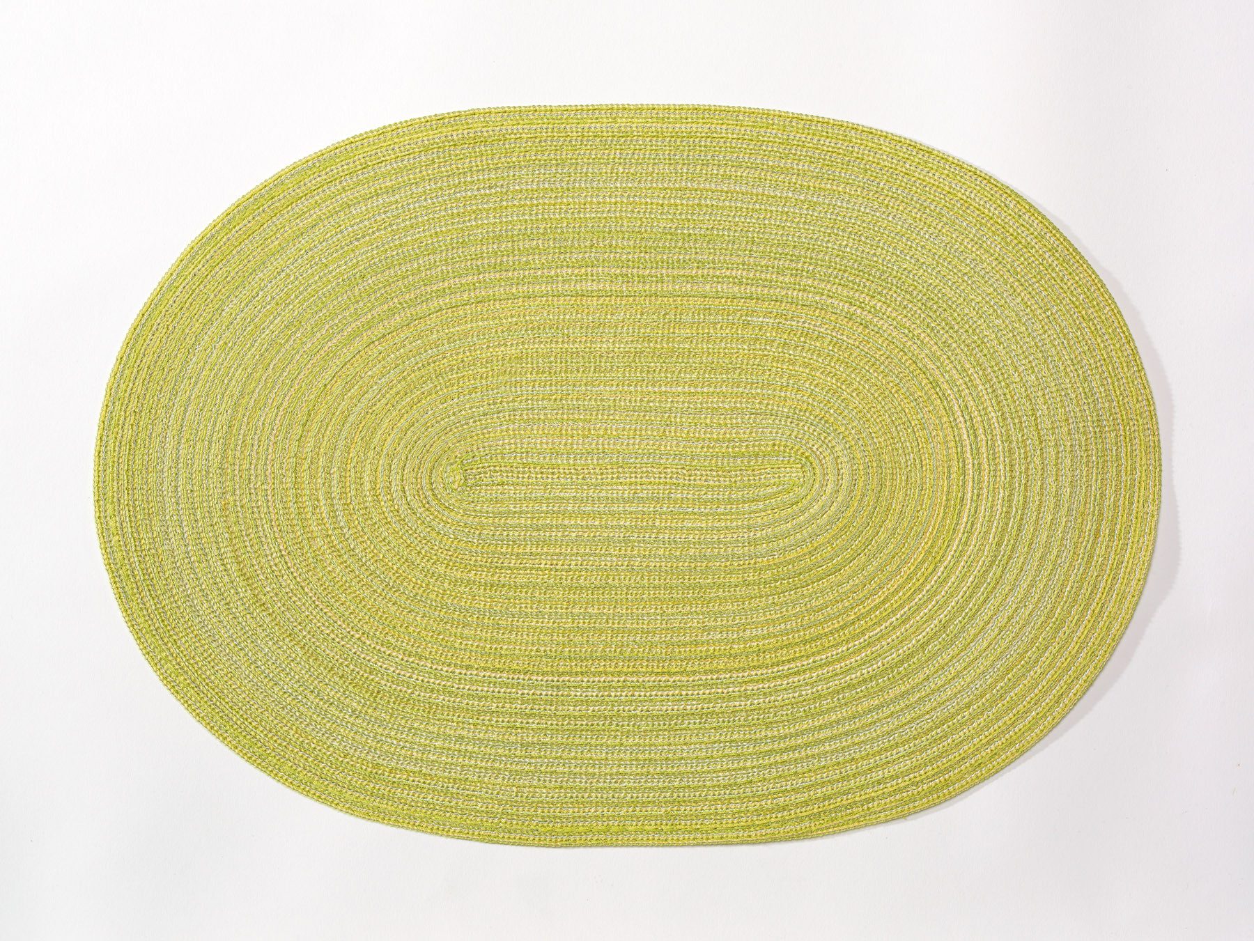 Platzset Tischset 12er Set Samba Oval 048/033 limone