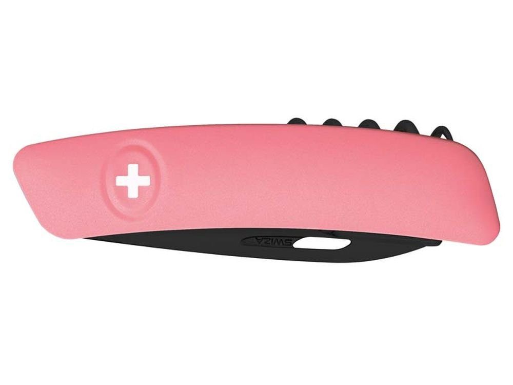 SWIZA Taschenmesser Taschenmesser ALLBLACK Stahl 440 PVD-beschichtet Heft PTFE-beschichtet