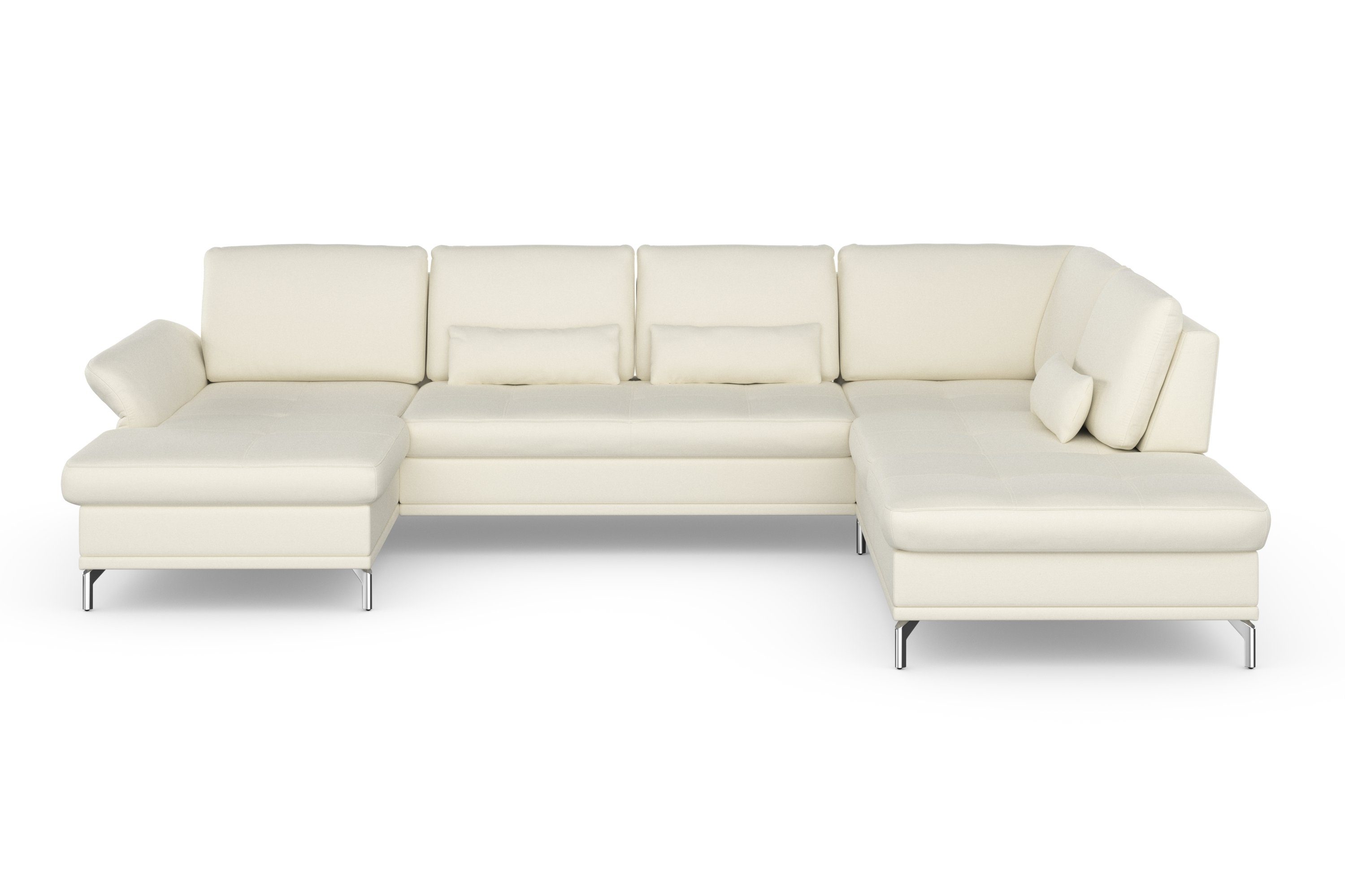 INOSIGN Wohnlandschaft "Palm Beach U-Form" Federkern, mit Sitztiefenverstel günstig online kaufen