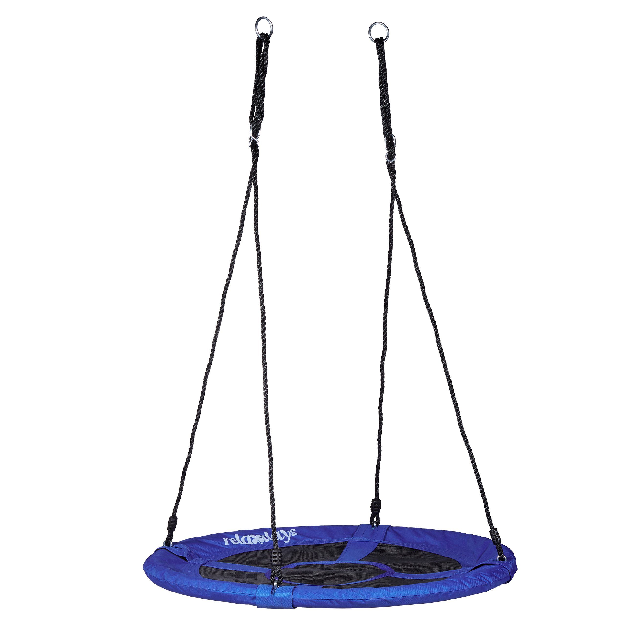 relaxdays Nestschaukel rund mit geschlossenem Sitz, 90 cm