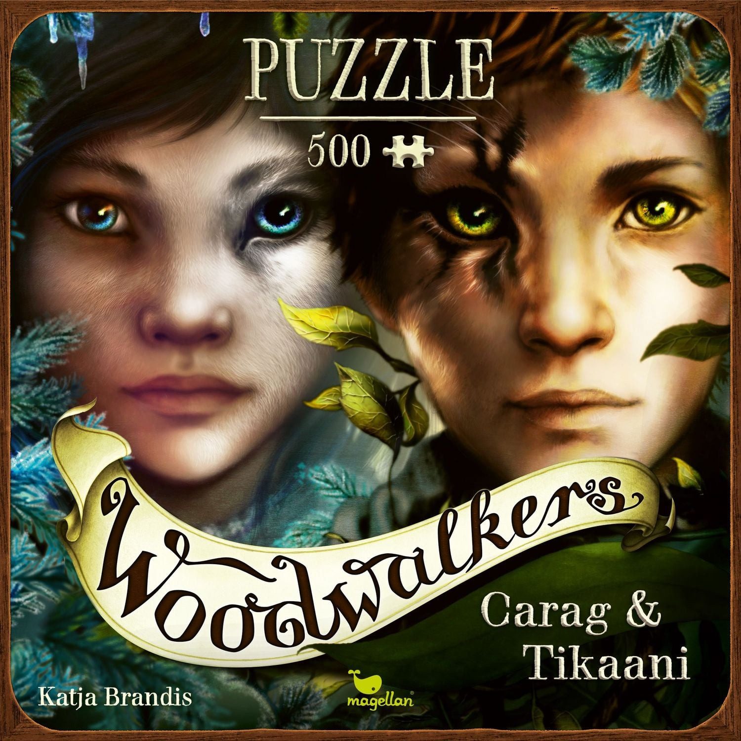 Magellan Spiel Woodwalkers - Puzzle - Carag & Tikaani