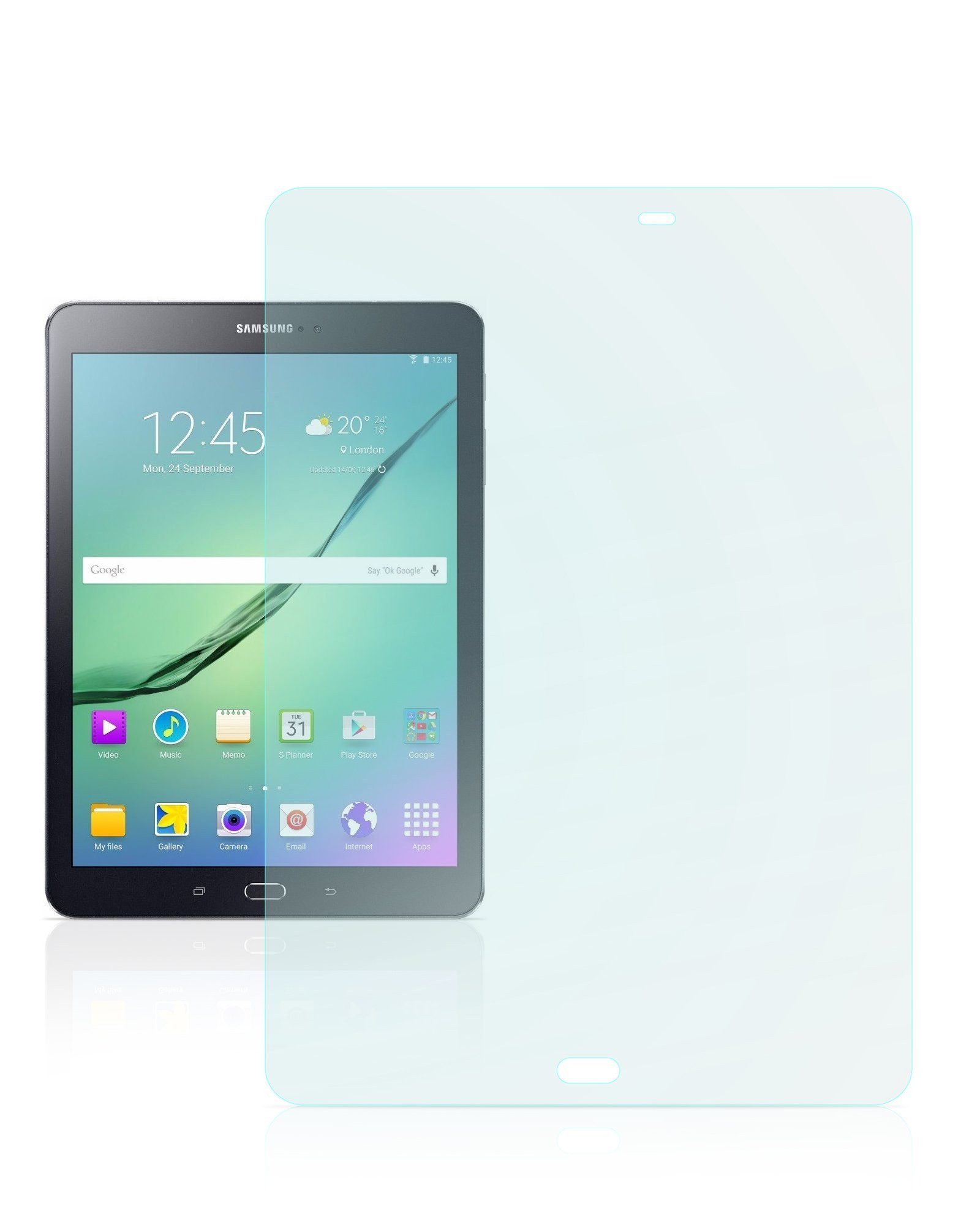 Displayschutzfolie klare Schutzfolie für 9,7" Samsung Galaxy Tab S2