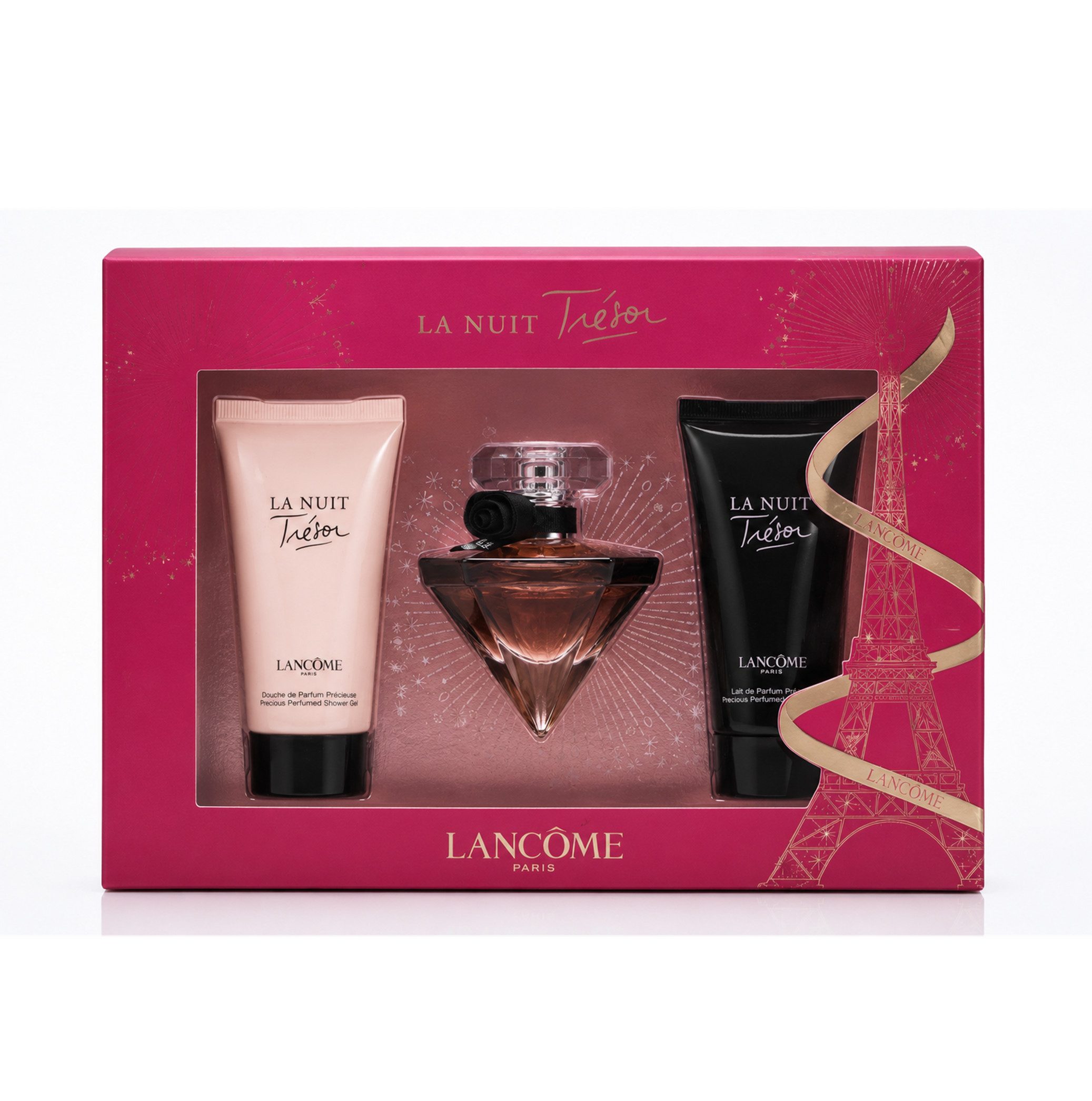 LANCOME Eau de Parfum Lancome La Nuit Treson Eau de Parfum 30ml + Body Lotion 50ml + Shower