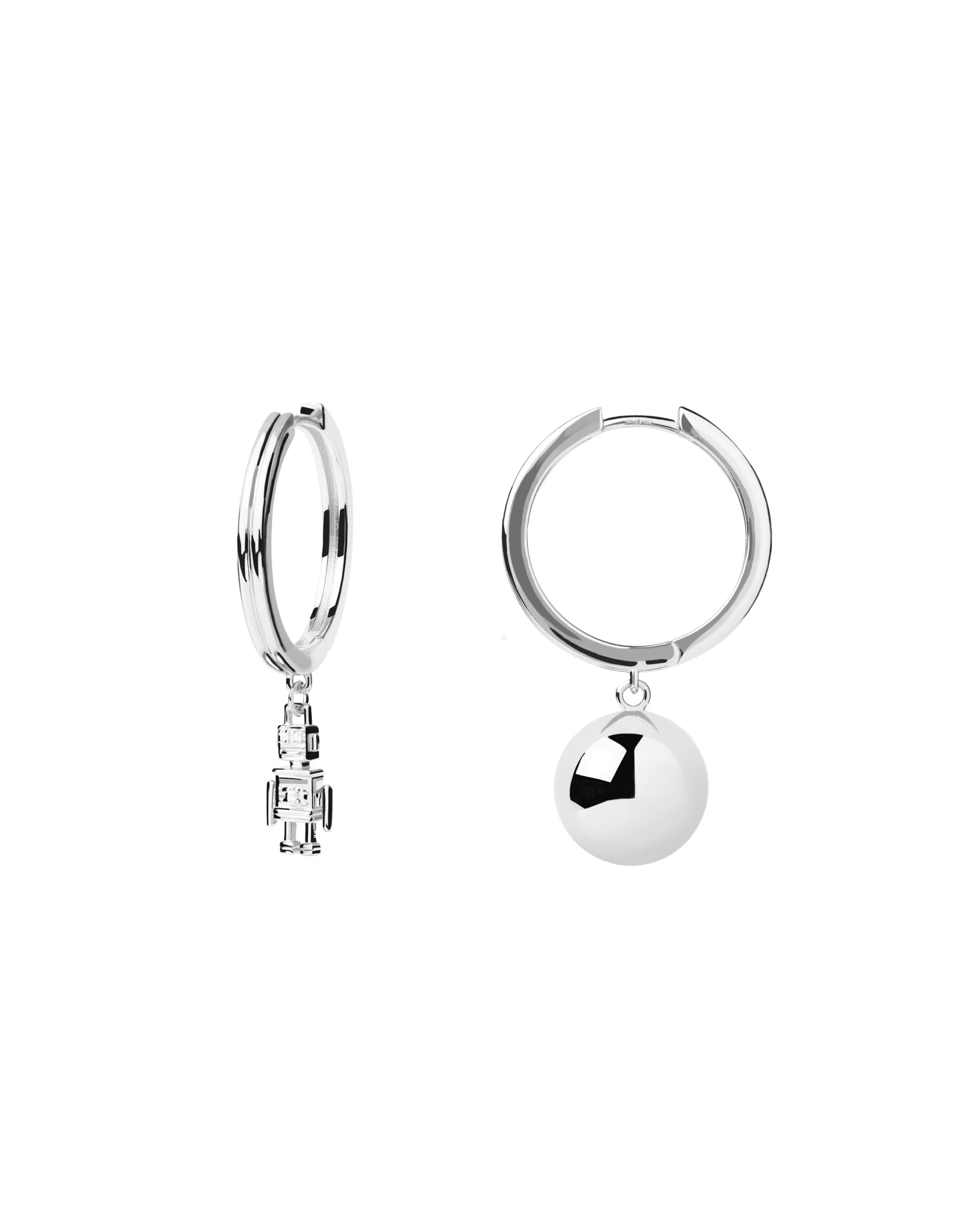 P D Paola Paar Серьги-гвоздики 925er Sterlingsilber