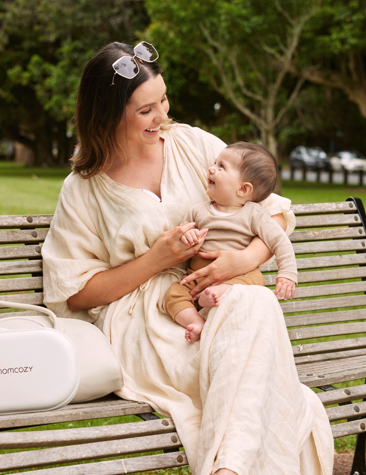 Momcozy Elektrische Milchpumpe M6 Mobile Breast Pump, 2-tlg.