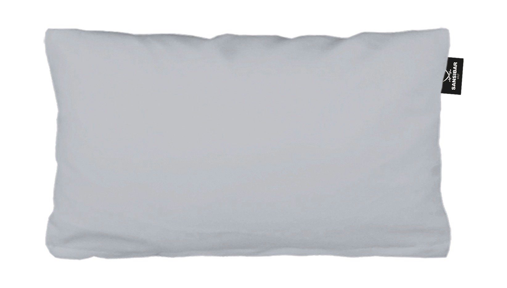 Sansibar Zierkissen 45x45 Cm, 2er-Set – 100% Baumwolle, Grau/weiß
