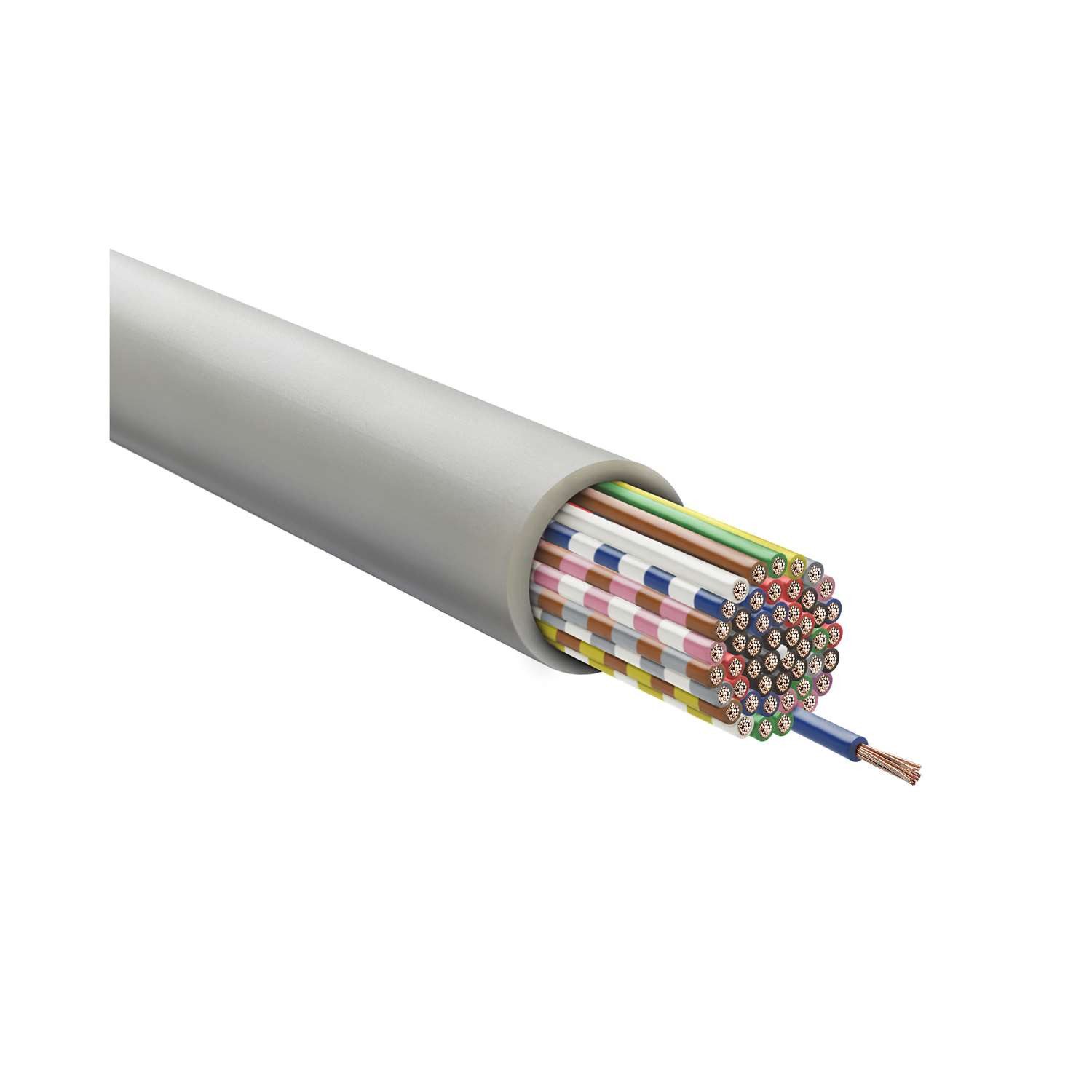 Lapp Kabel Titel:LIYY 50x0,25mm² Datenleitung AD 12,9mm Betriebsspitzenspannung Elektro-Kabel, (1 cm)