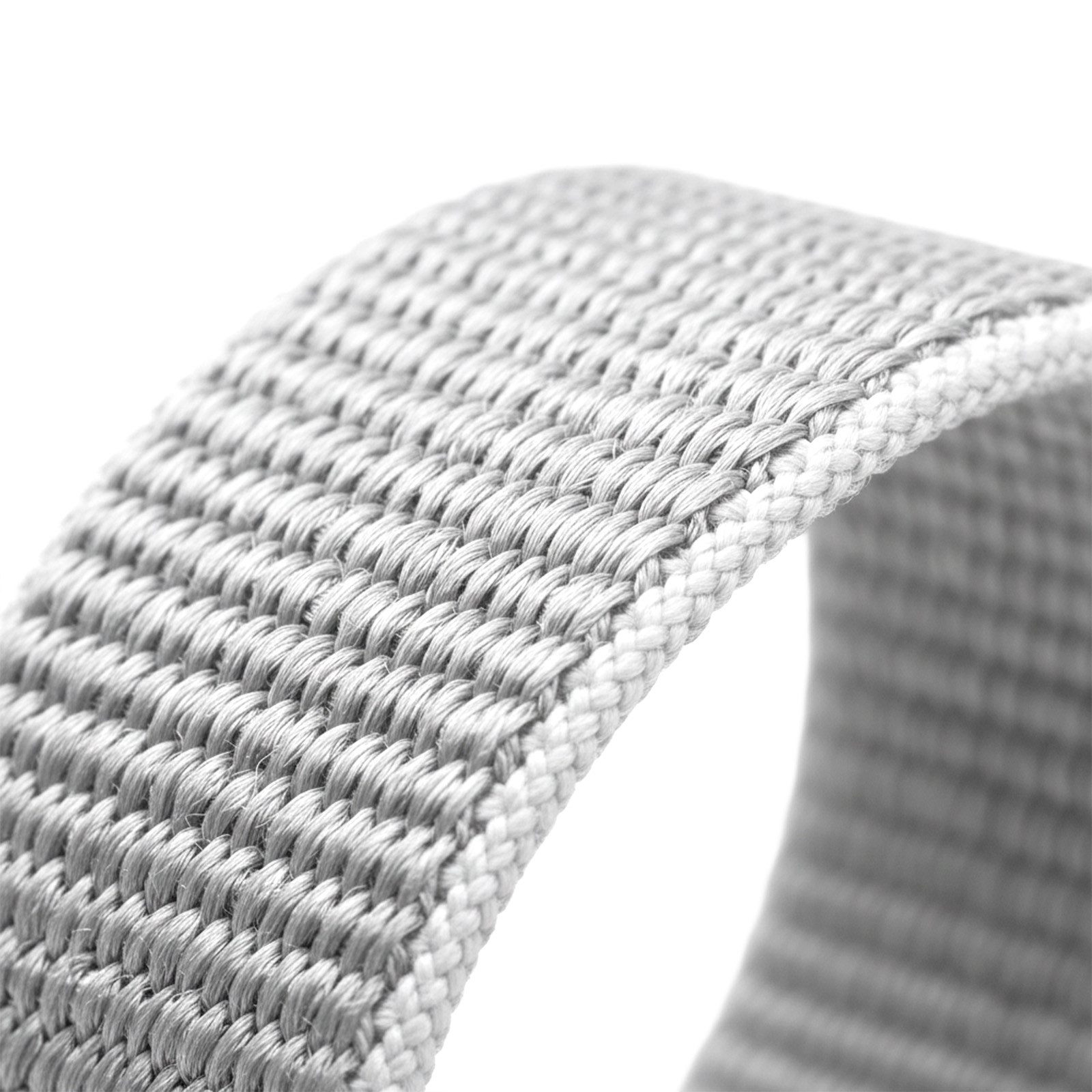 Tec-Expert Smartwatch-Armband für Apple Watch Series 3 38 mm Armband Ersatz Wechsel Band, Nylon Textil mit Klettverschluss, stufenlos Verstellbar, atmungsaktiv