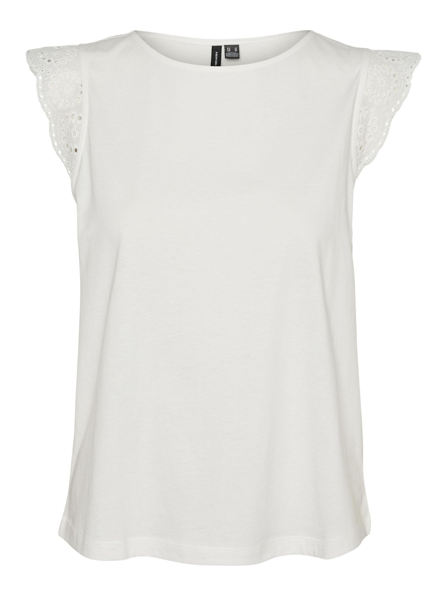 T-Shirt VMEMILY SL GATHERING TOP JRS NOOS