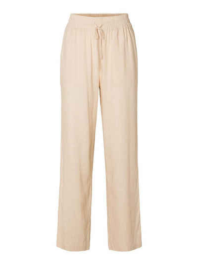 SELECTED FEMME Stoffhose SLFVIVA-GULIA HW LONG LINEN PANT NO