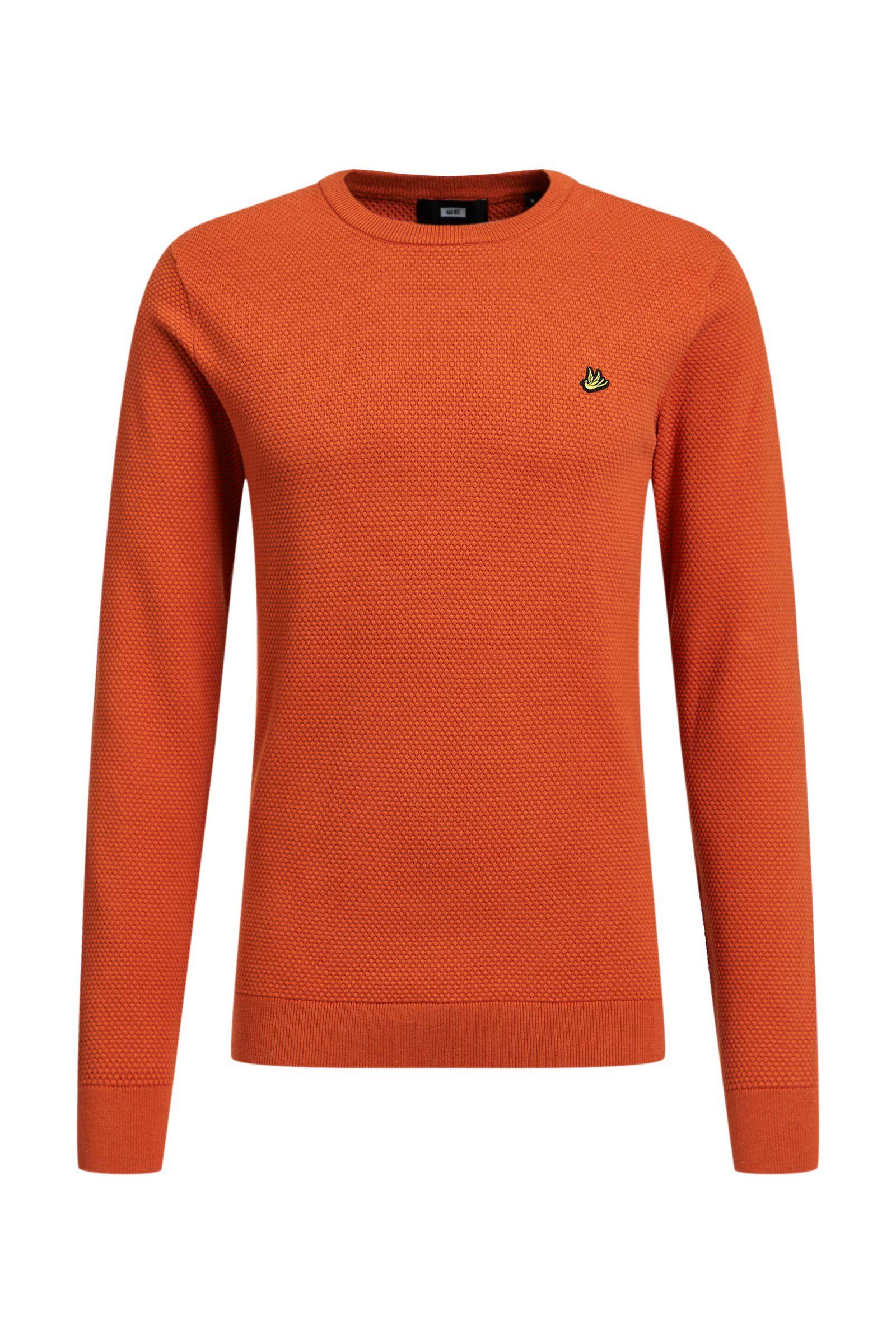 WE Fashion Sweater (1-tlg) Orange