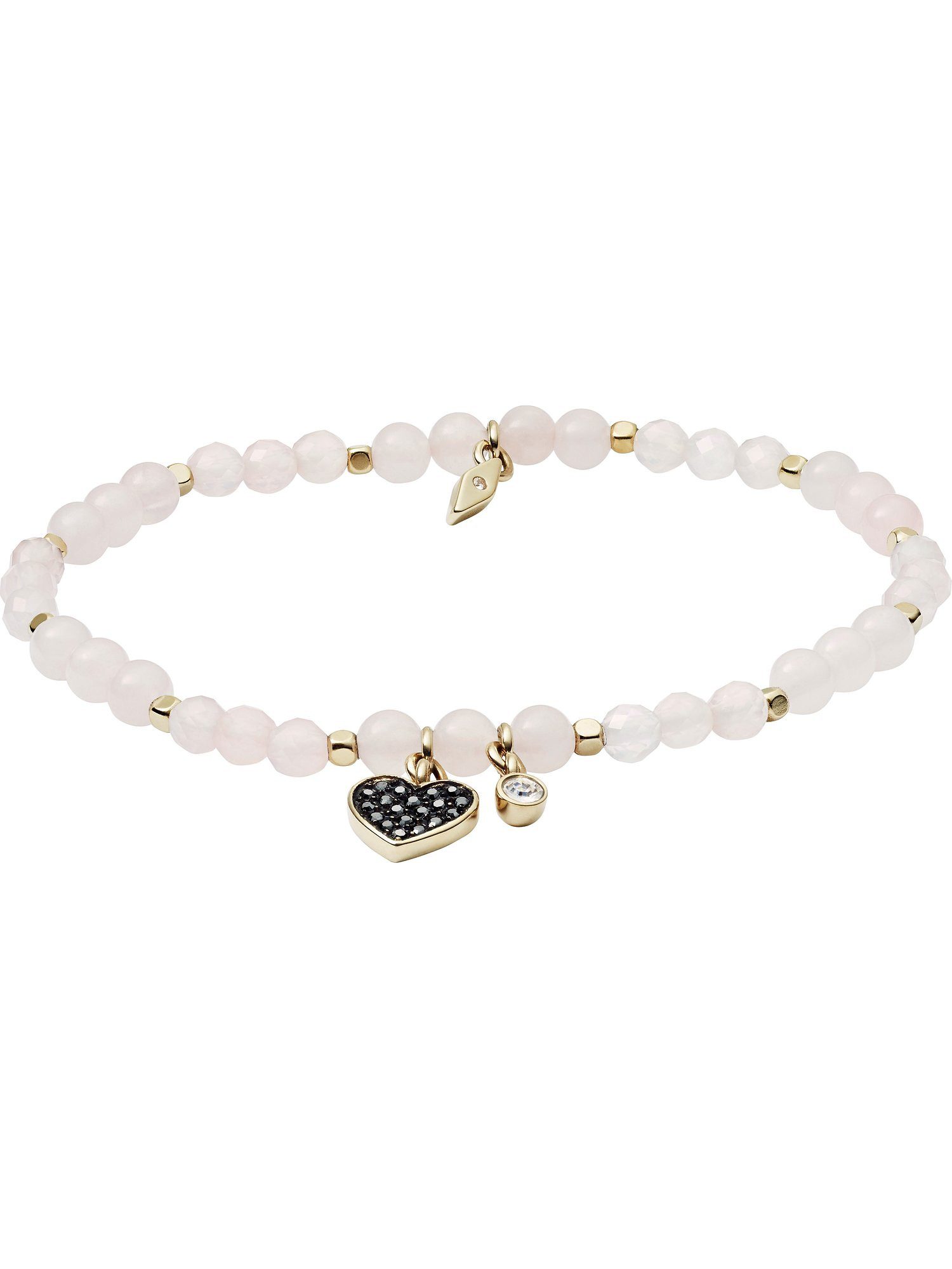 Fossil Armband Fossil Damen-Armband Edelstahl Glasstein günstig online kaufen