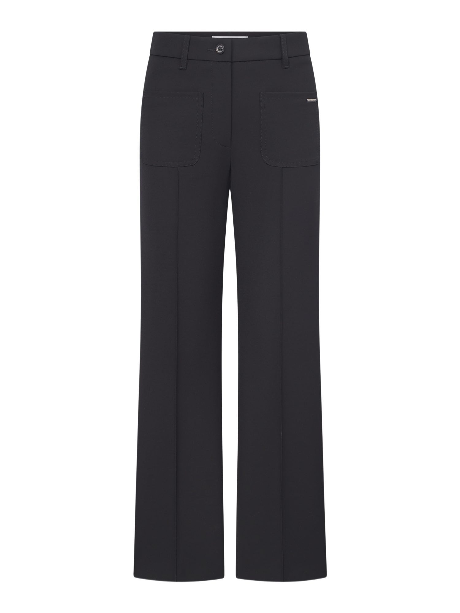 Raffaello Rossi Stoffhose schwarz,Casual,Viskose,Unifarben,Regular Fit,Mittel