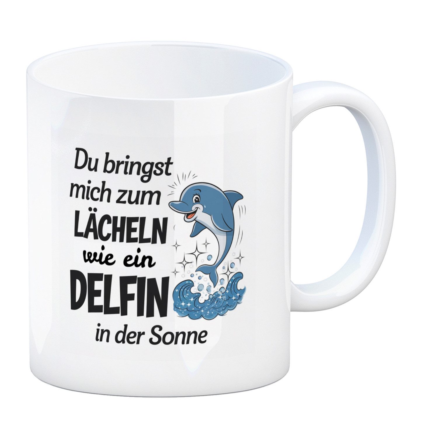 Tasse Delfin Liebe Kaffeebecher