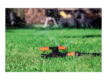 Black & Decker Bewässerungssystem BLACK & DECKER Sprinkler, 3-Arm, 25x24x8 cm