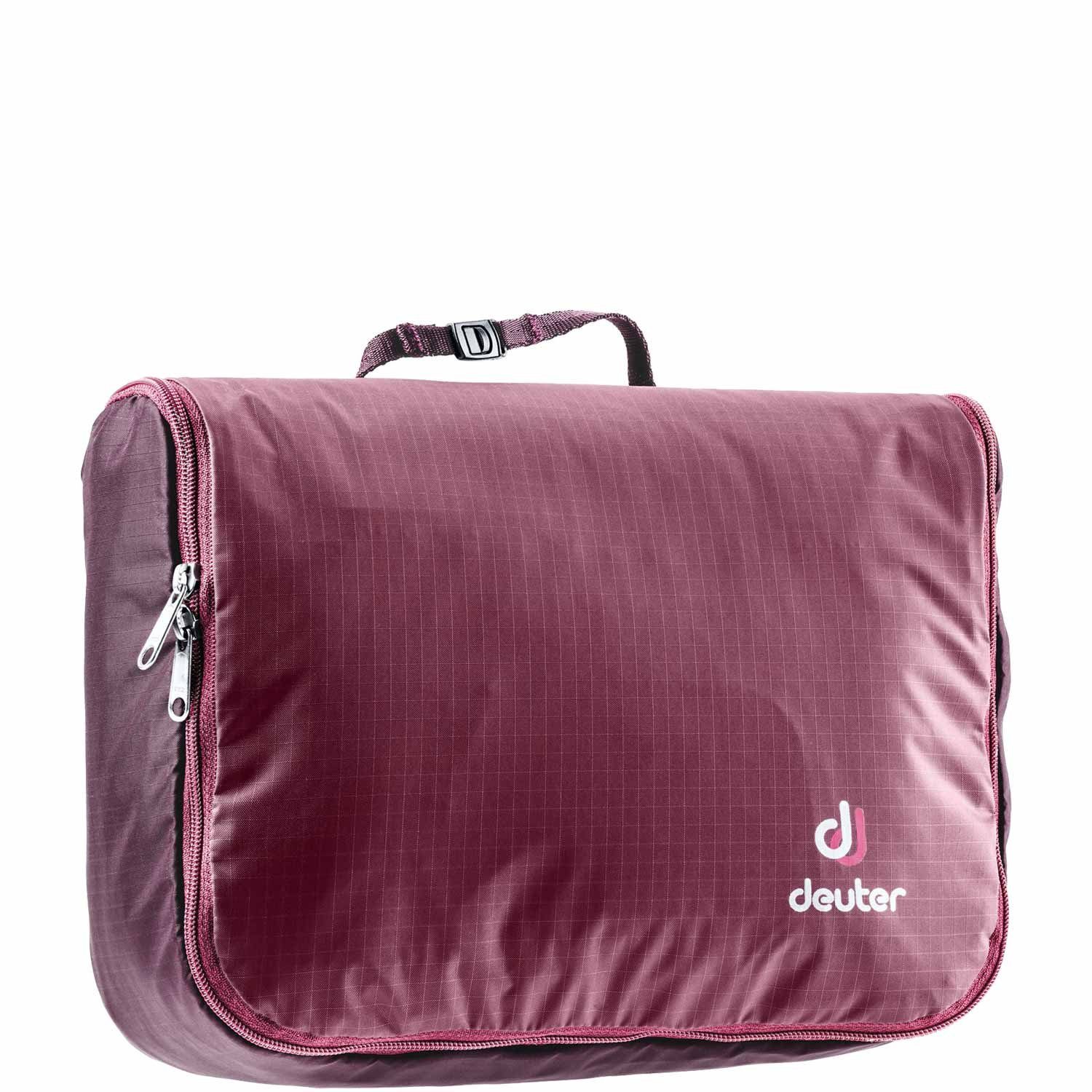 deuter Reisetasche Deuter Kulturtasche Wash Center Lite II maron-aubergine