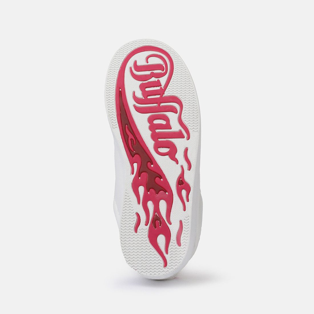 Buffalo LIBERTY Sneaker, Freizeitschuh, Schnürschuh, Halbschuh mit trendigem Flammenmotiv