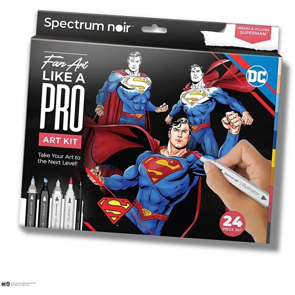creativ company Kreativset Spectrum Noir Kreativ Set Illustration, 24-tlg.