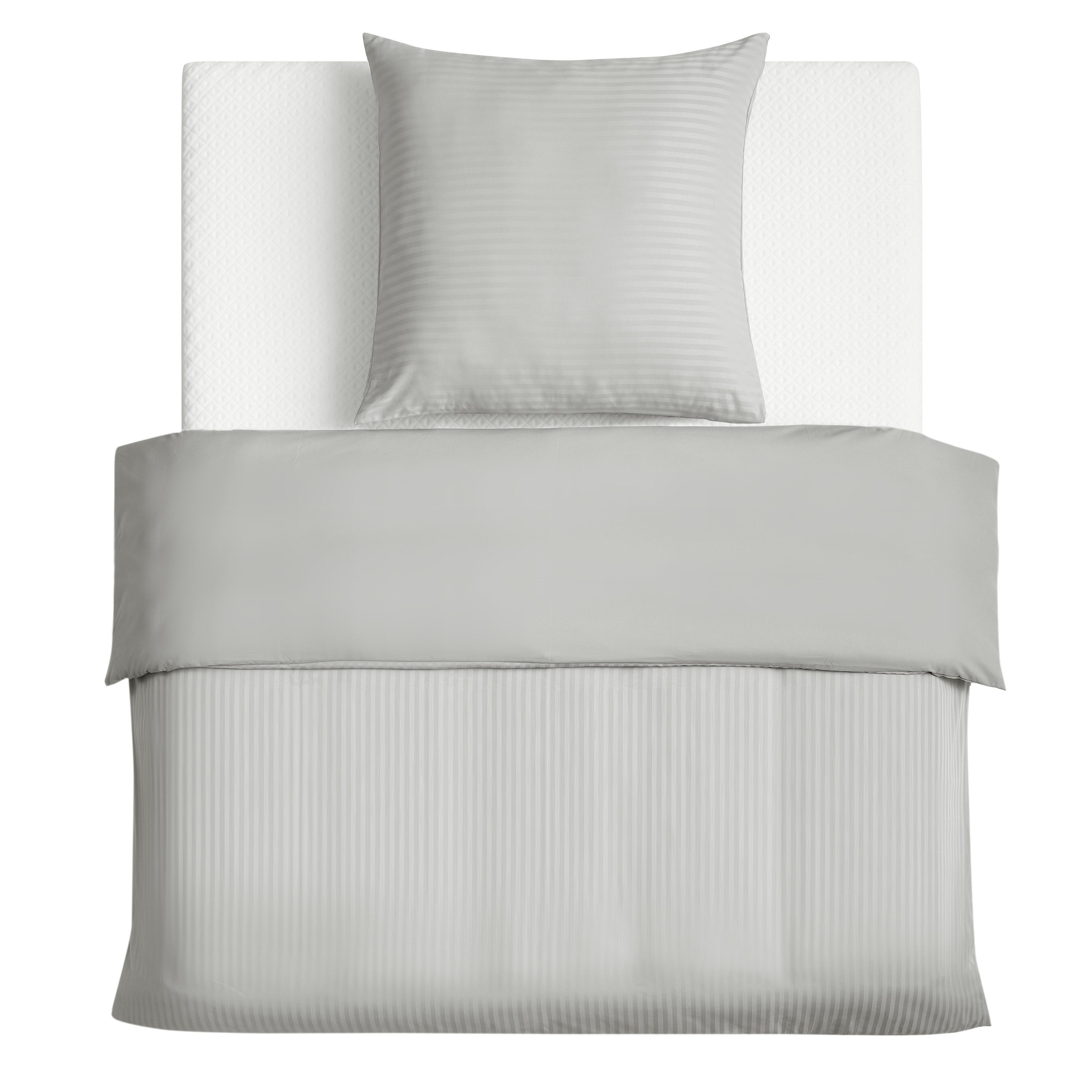 Good Nite Bettwäsche Gestrecktes Mikrofaser-Bettwäsche-Set mit Reißverschluss, Mikrofaser (Polyester), 2 teilig, Hochwertige Mikrofaser, gebürstet, Umschlagstil