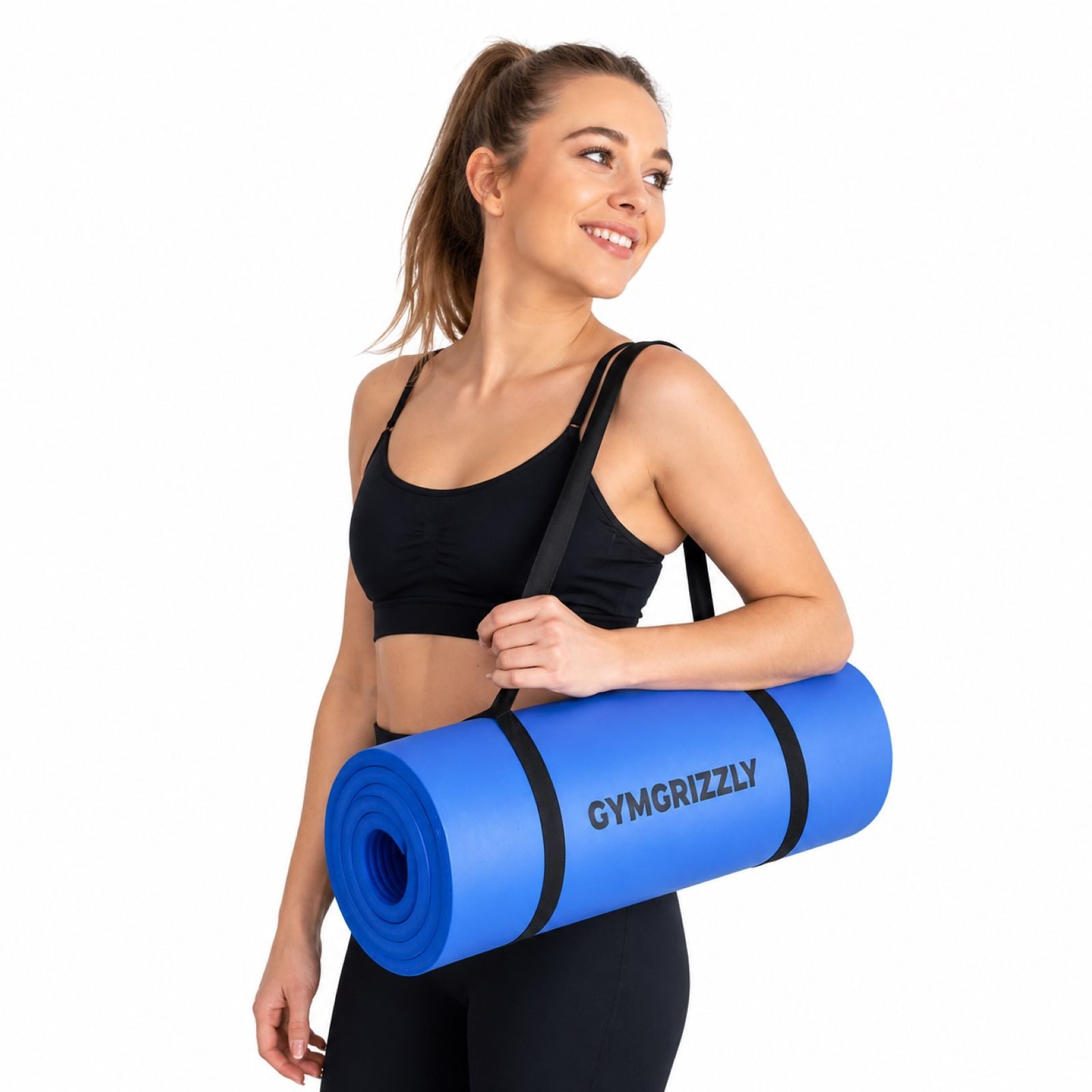 Glory Sports GmbH & Co. KG Yogamatte Yogamatte Trainingsmatte Gymnastikmatte 180x63x1,5cm Pilates Blau