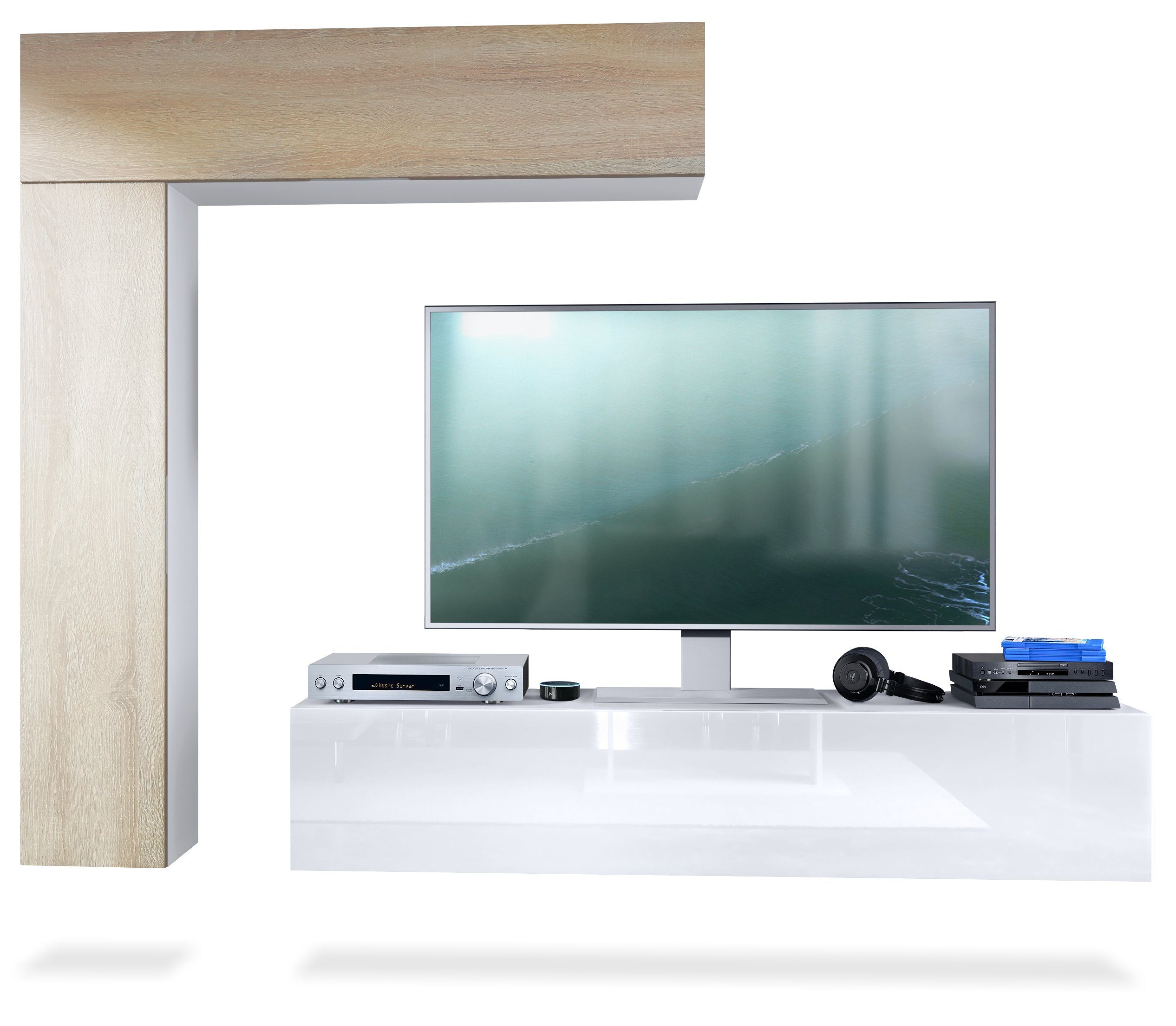 Fronten in Eiche sägerau