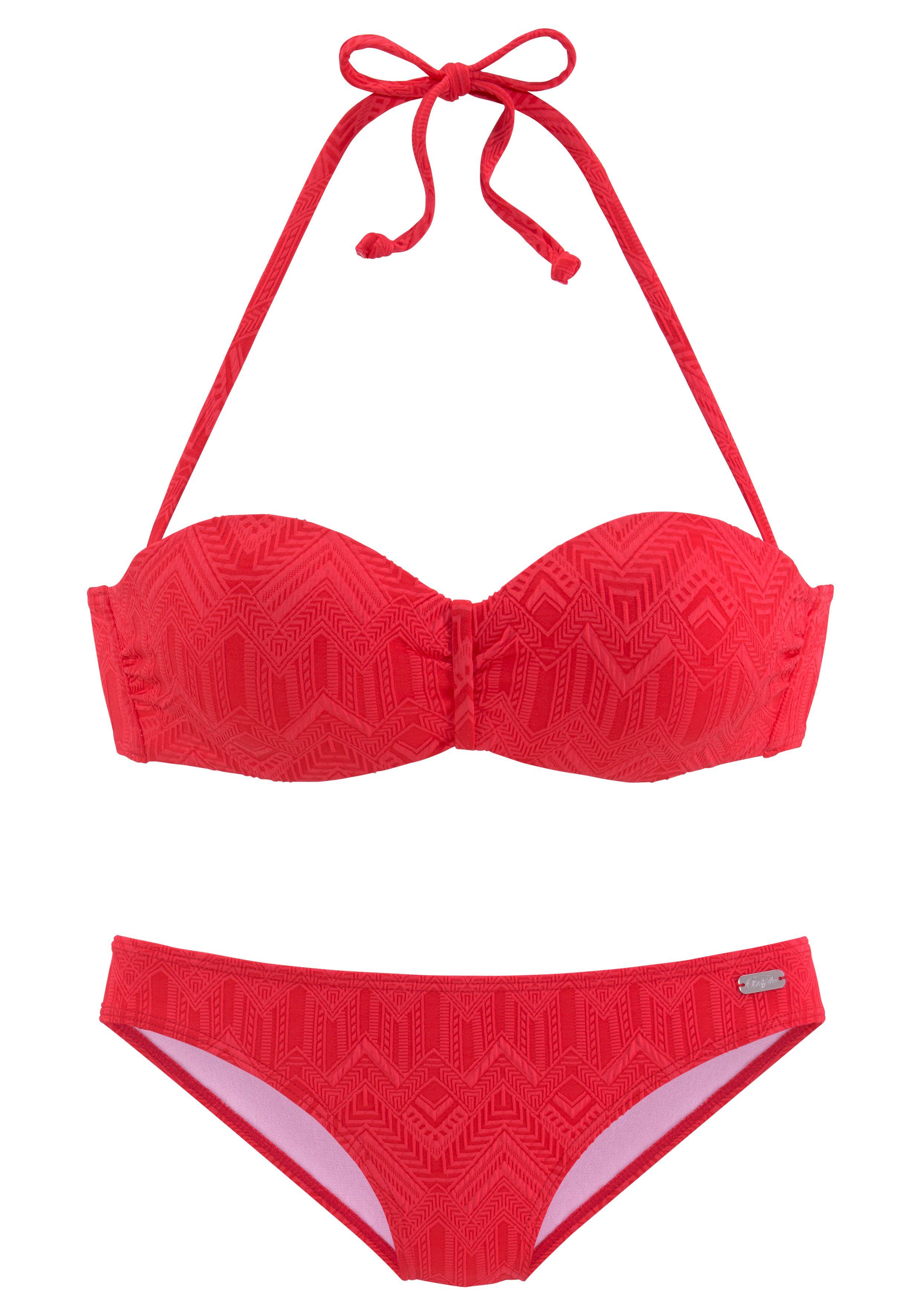 Buffalo Bügel-Bandeau-Bikini Romance aus Strukturware günstig online kaufen