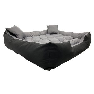 AIO Tierbett ECCO115/95, Hunde- und Katzenbett mit Kissen Außenmaße: 115x95cm