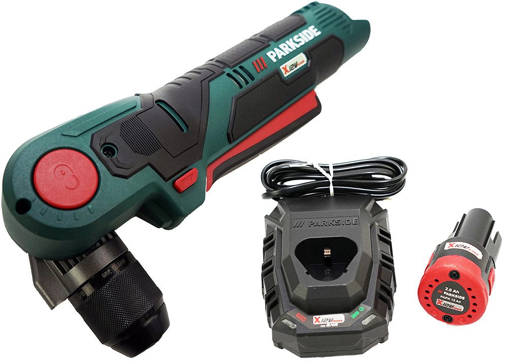 Parkside Akku-Bohrschrauber 12V Akku Winkelbohrschrauber PWBSA günstig online kaufen