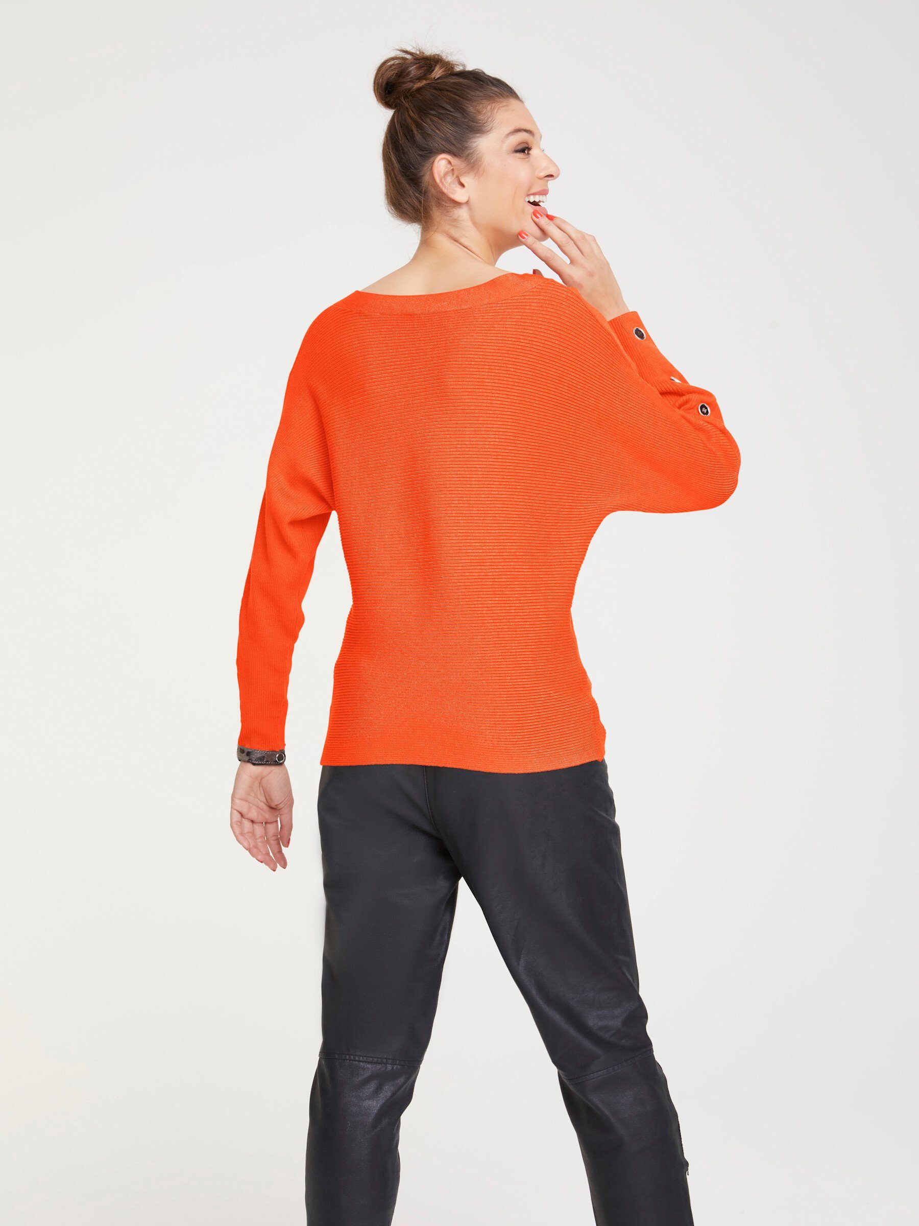 heine Strickpullover Pullover Langarm Rippoptik
