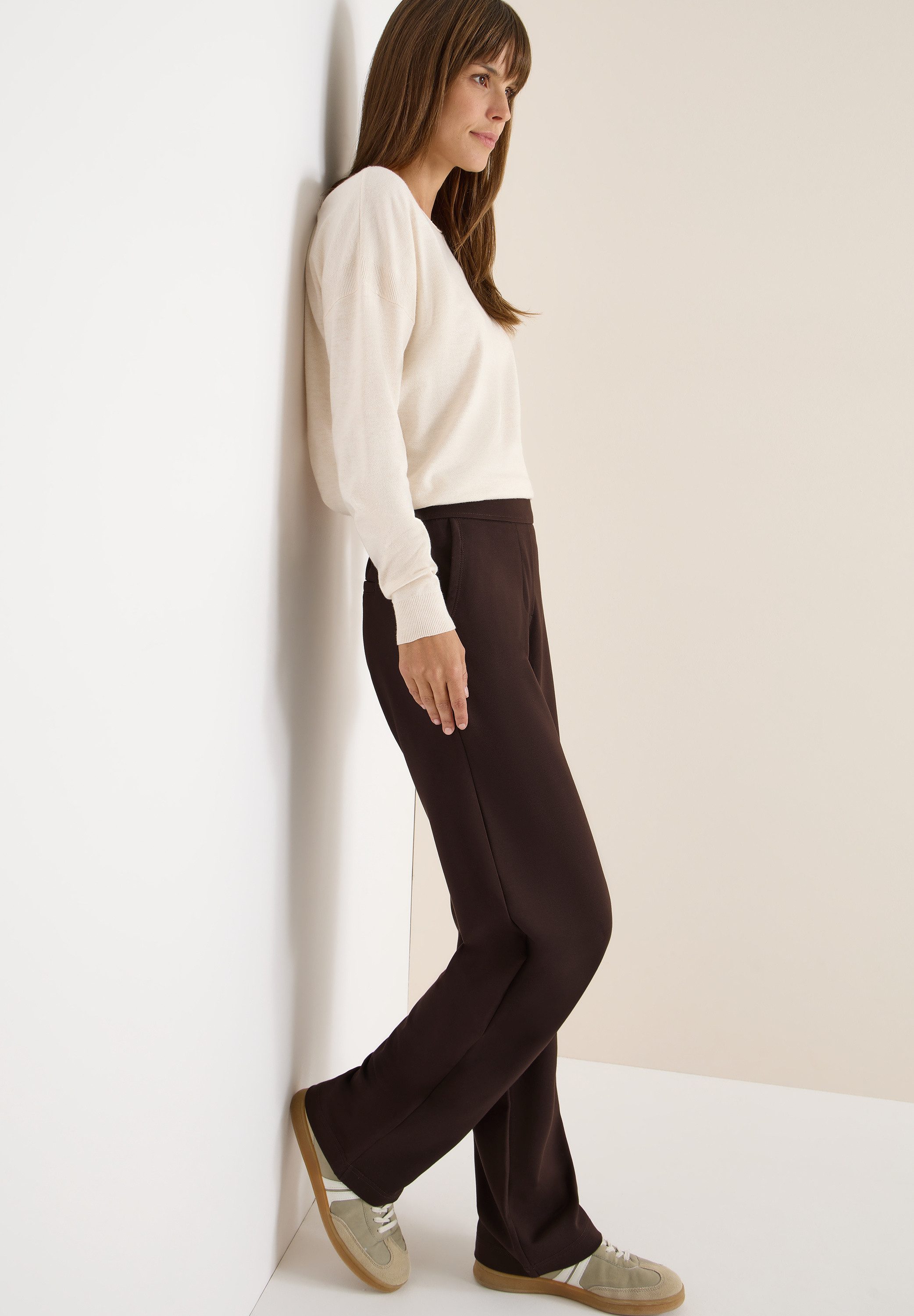 CECIL Jerseyhose NEELE mit elastischem Bund