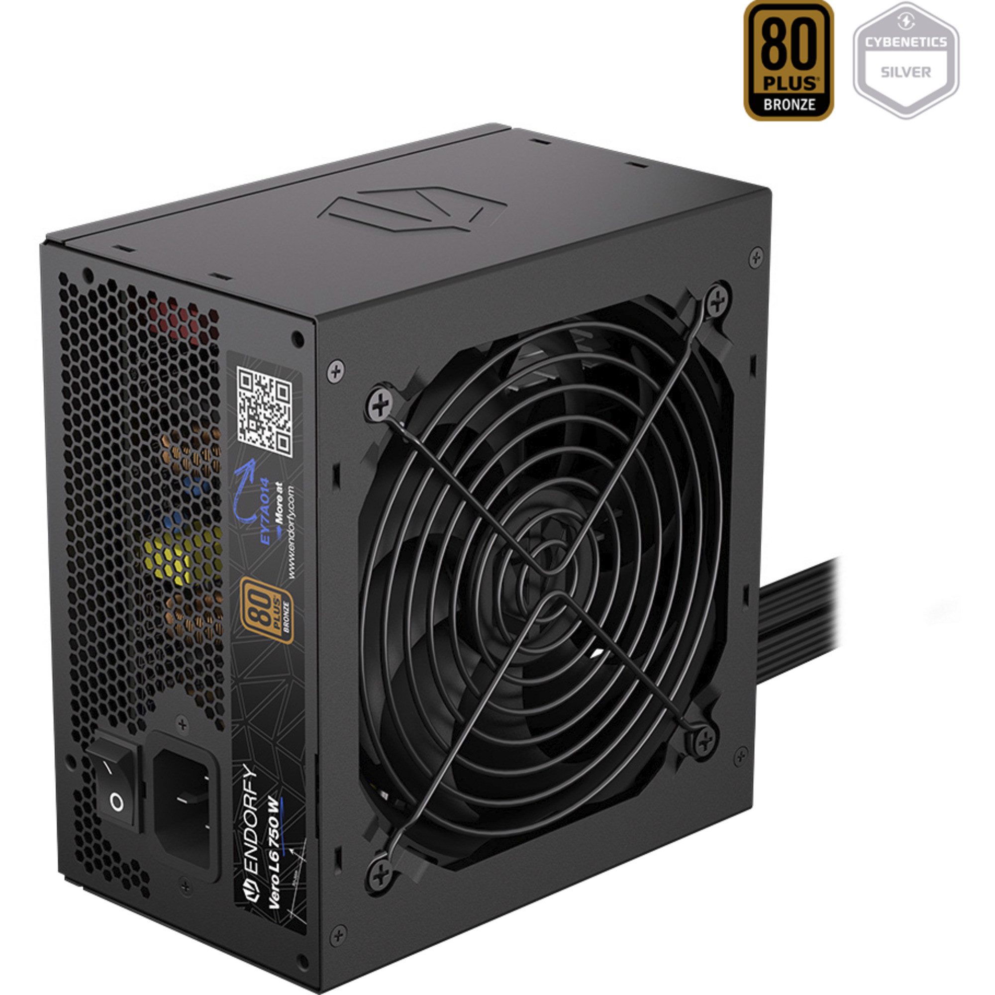 ENDORFY ENDORFY Vero L6 750 W, PC-Netzteil, (1x 12-Pin PC-Netzteil (80 PLUS Bronze)