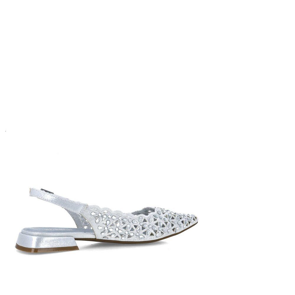 MENBUR Menbur - 24733 - Silber Sandalette