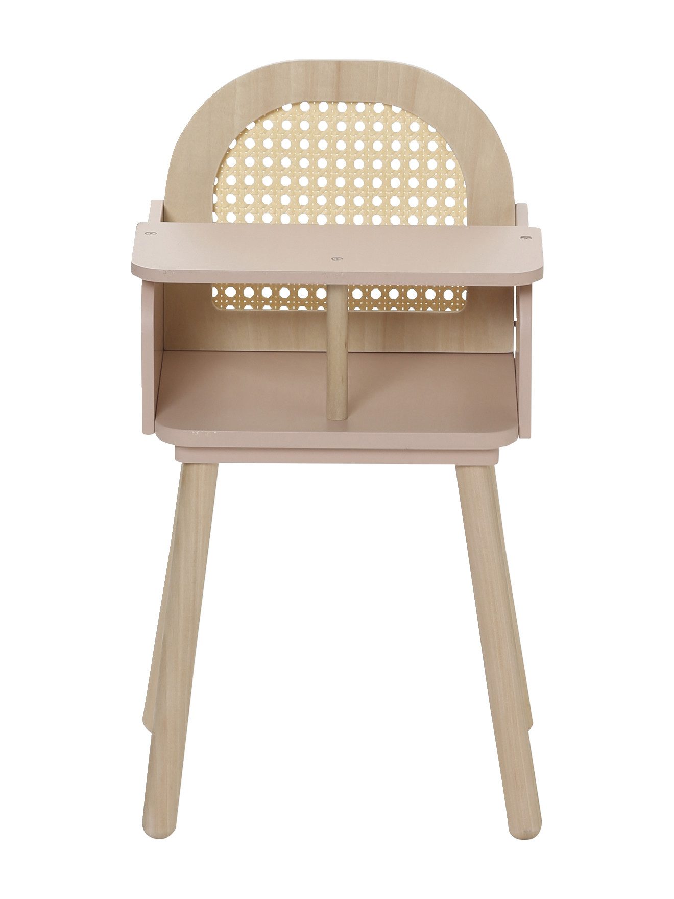 vertbaudet Puppen Accessoires-Set Puppen Hochstuhl PETITE POESIE, Rattan/Ho günstig online kaufen