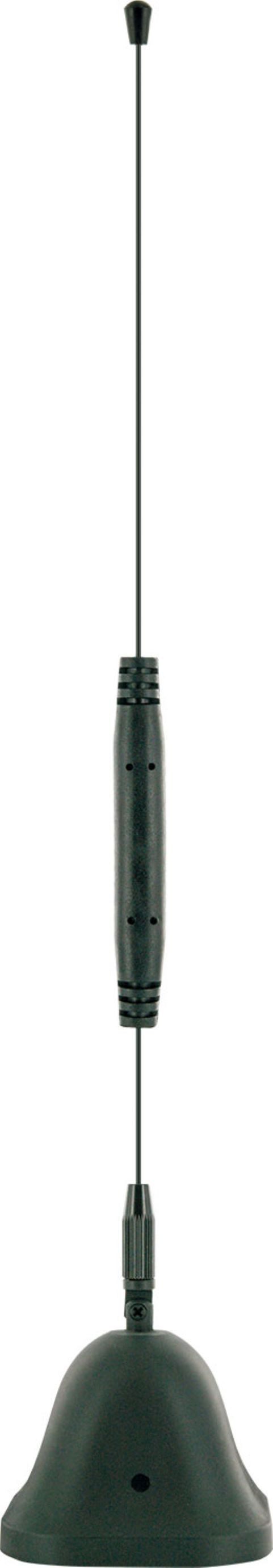 Schwaiger ANT04DTA 031 Stabantenne (für Innen- und Außenbereich), Magnetfuss, eingebautem Verstärker, LTE-Sperrfilter