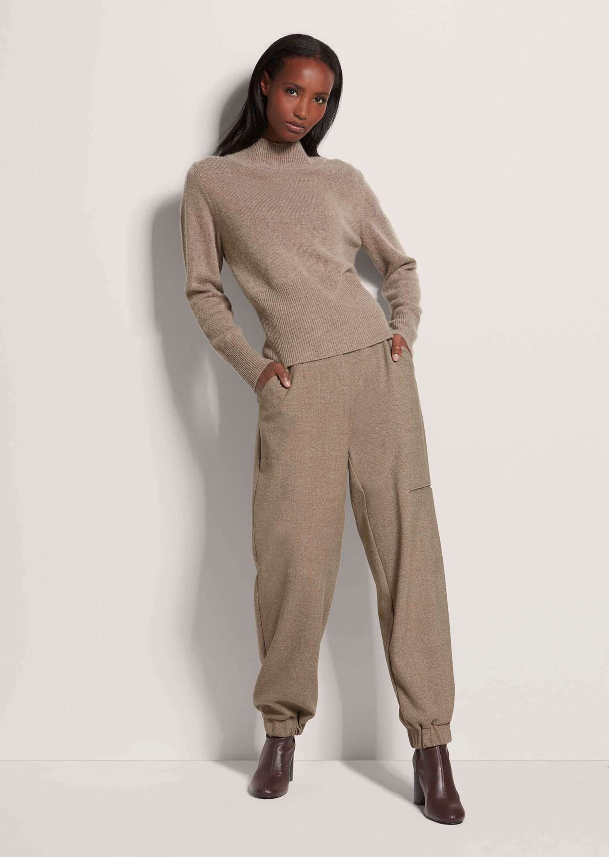 MADELEINE Strickpullover Pullover mit Stehkragen günstig online kaufen