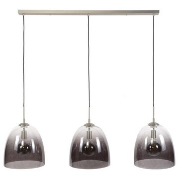 famlights Hängeleuchte, Pendelleuchte Madlen in Nickel E27 330mm 3-flammig, keine Angabe, Leuchtmittel enthalten: Nein, warmweiss, Hängeleuchte, Pendellampe, Pendelleuchte