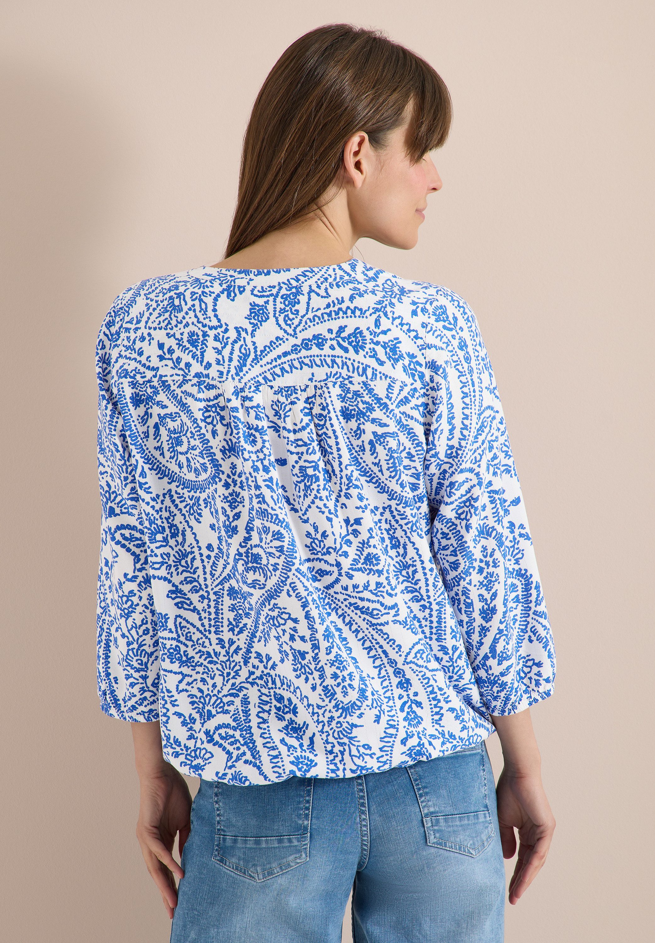 CECIL Klassische Bluse mit Glitzer-Details