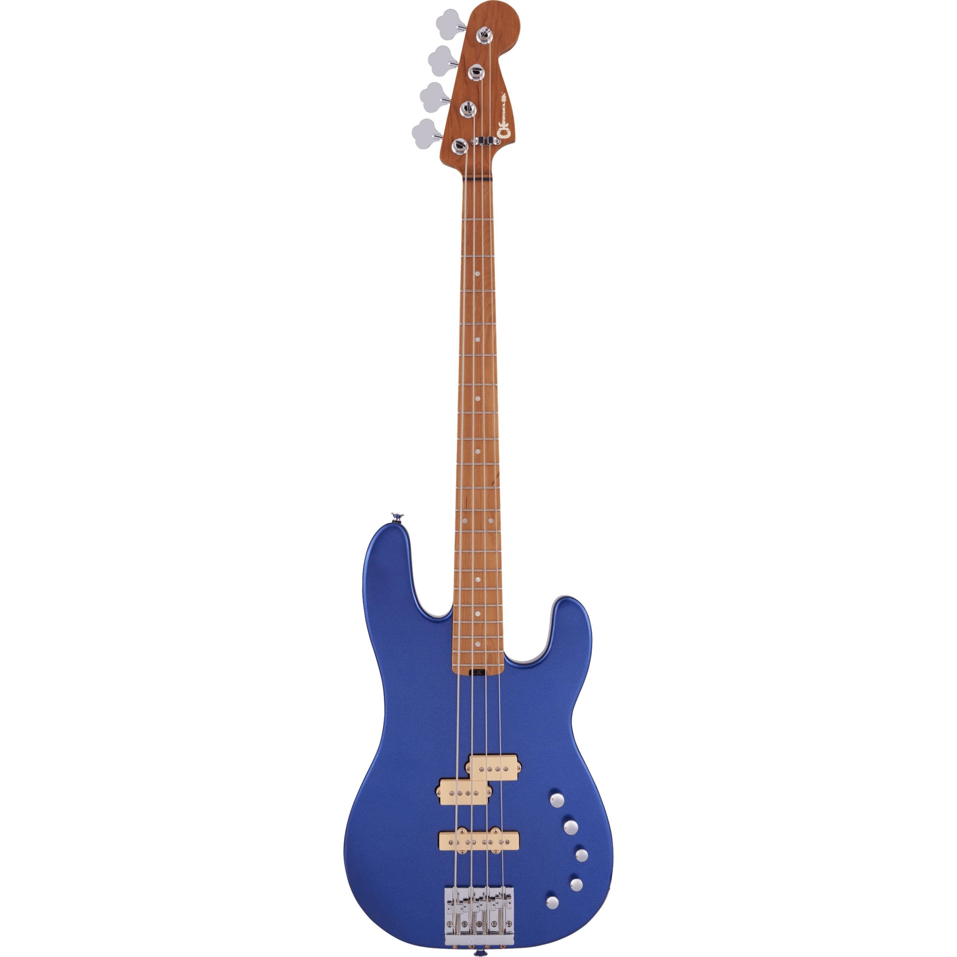 Charvel E-Bass, E-Bässe, 4-Saiter E-Bässe, Pro-Mod San Dimas Bass PJ IV CM Mystic Blue - E-Bass