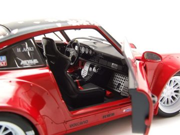 Solido Modellauto Porsche 964 RWB Bodykit 2021 rot Modellauto 1:18 Solido, Maßstab 1:18