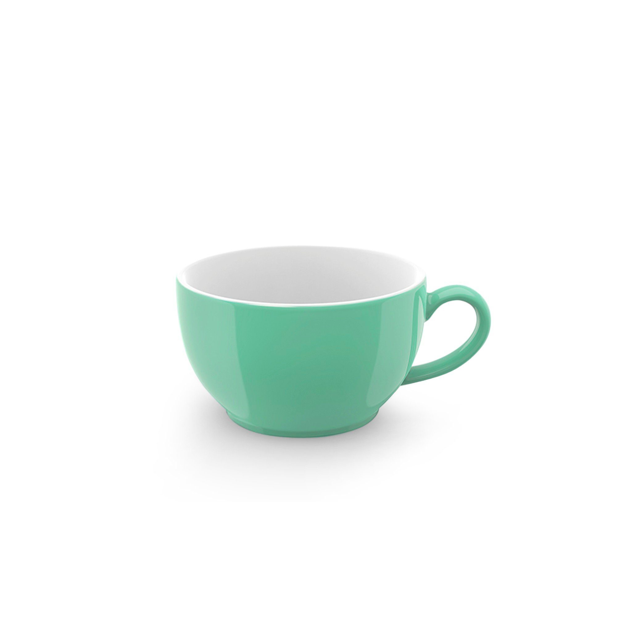 Dibbern Tasse DIBBERN Solid Color Kaffee/Tee Obertasse in, Porzellan Smaragd