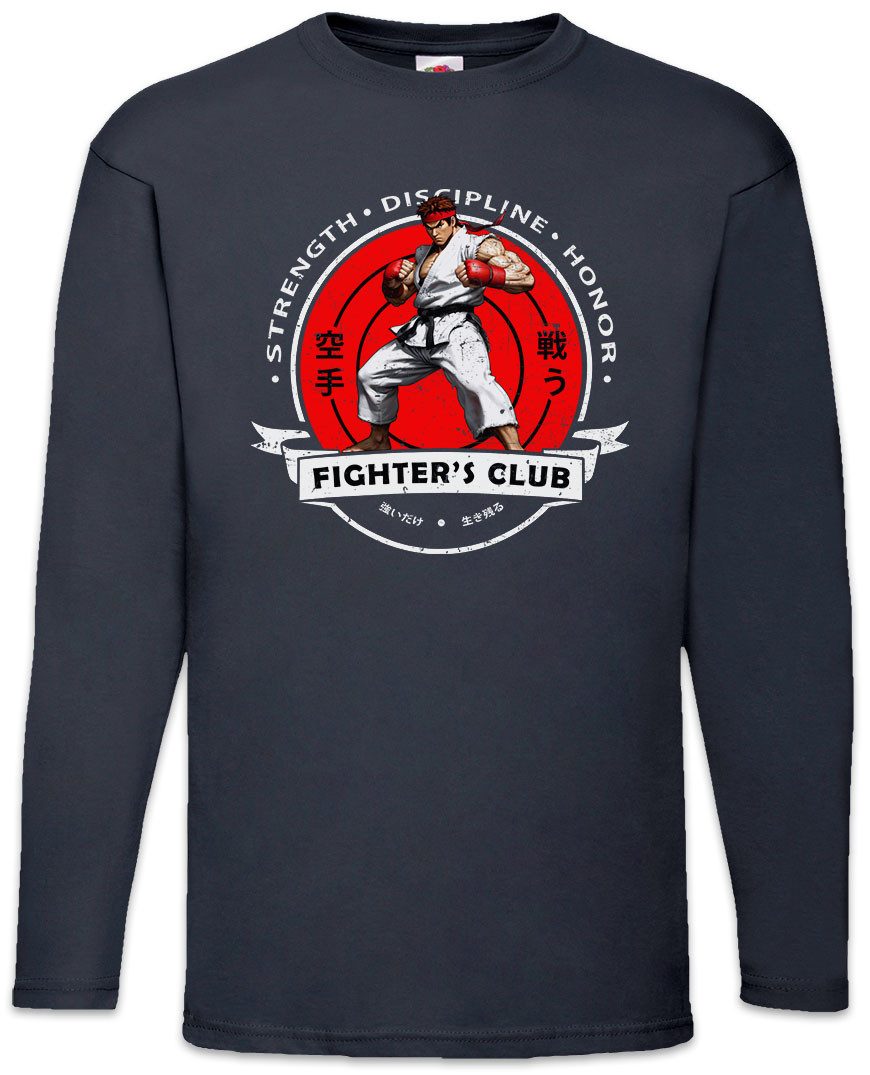Langarmshirt Fighter's Club Ryu II Langarm T-Shirt Fighter SF Karate Hadouken
