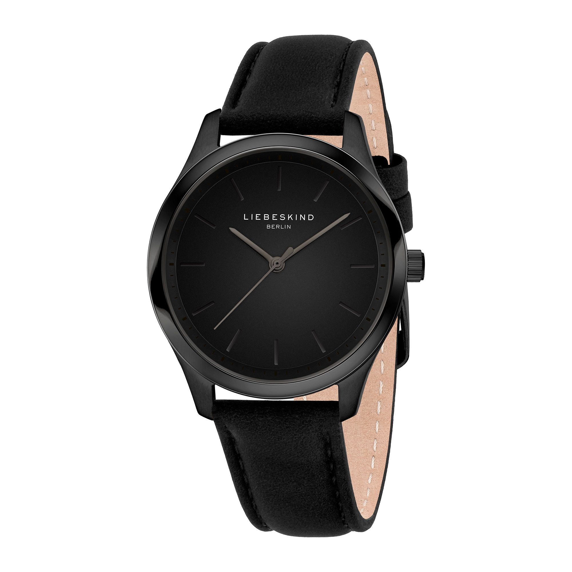 Liebeskind Berlin Quarzuhr Basic Staples LT-0506-LQ, Armbanduhr, Damenuhr, Lederarmband, analog