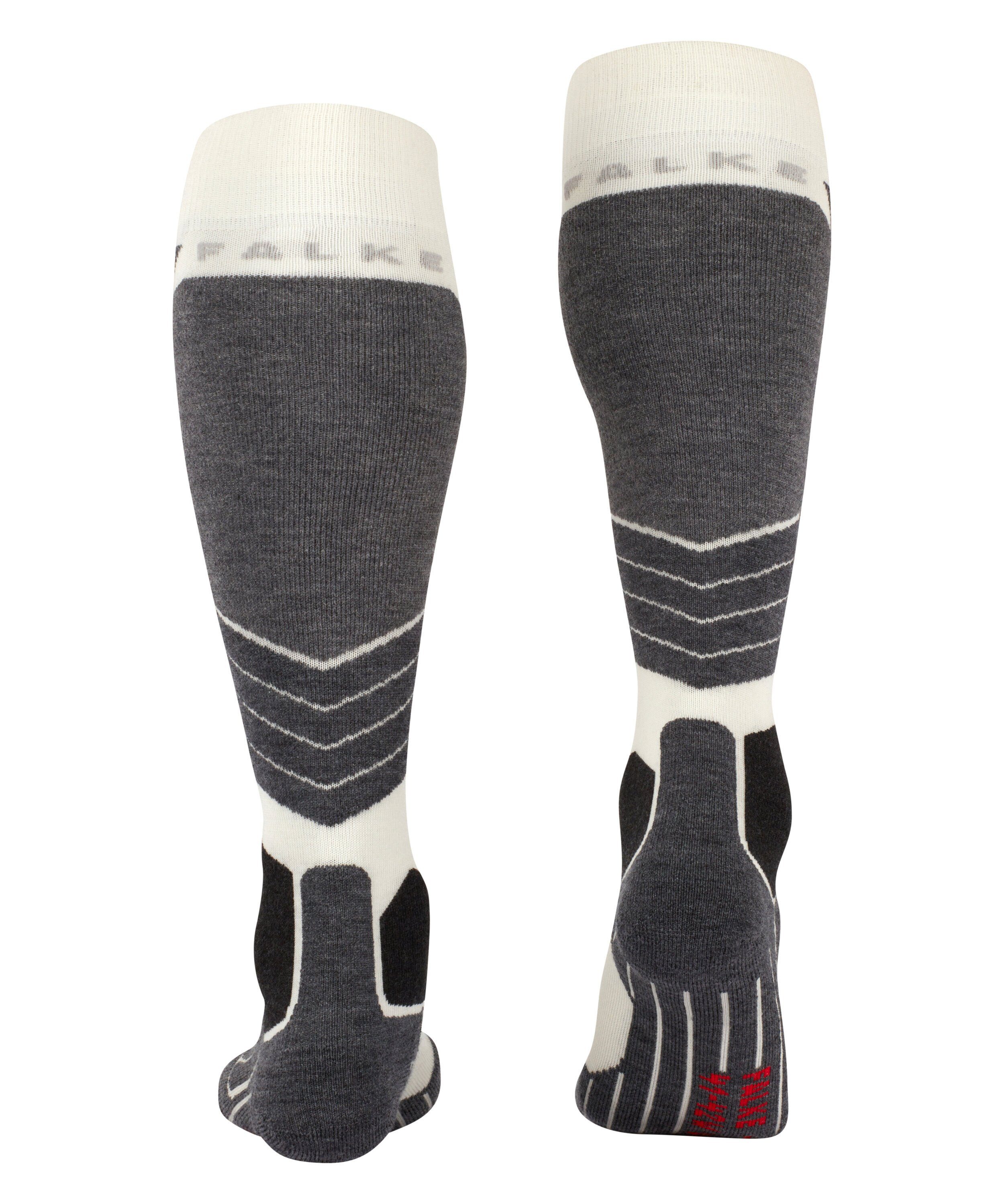 FALKE Skisocken FALKE SK2 Intermediate Wool Skiing Damen (1-Paar) mit mittelstarker Polsterung für Komfort und Kontrolle