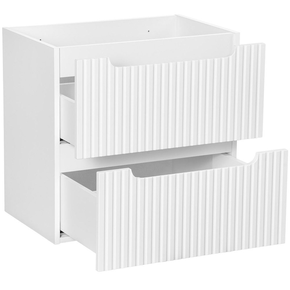 Lomadox Unterschrank NEWPORT-56-WHITE Waschtischunterschrank, weiß mit günstig online kaufen