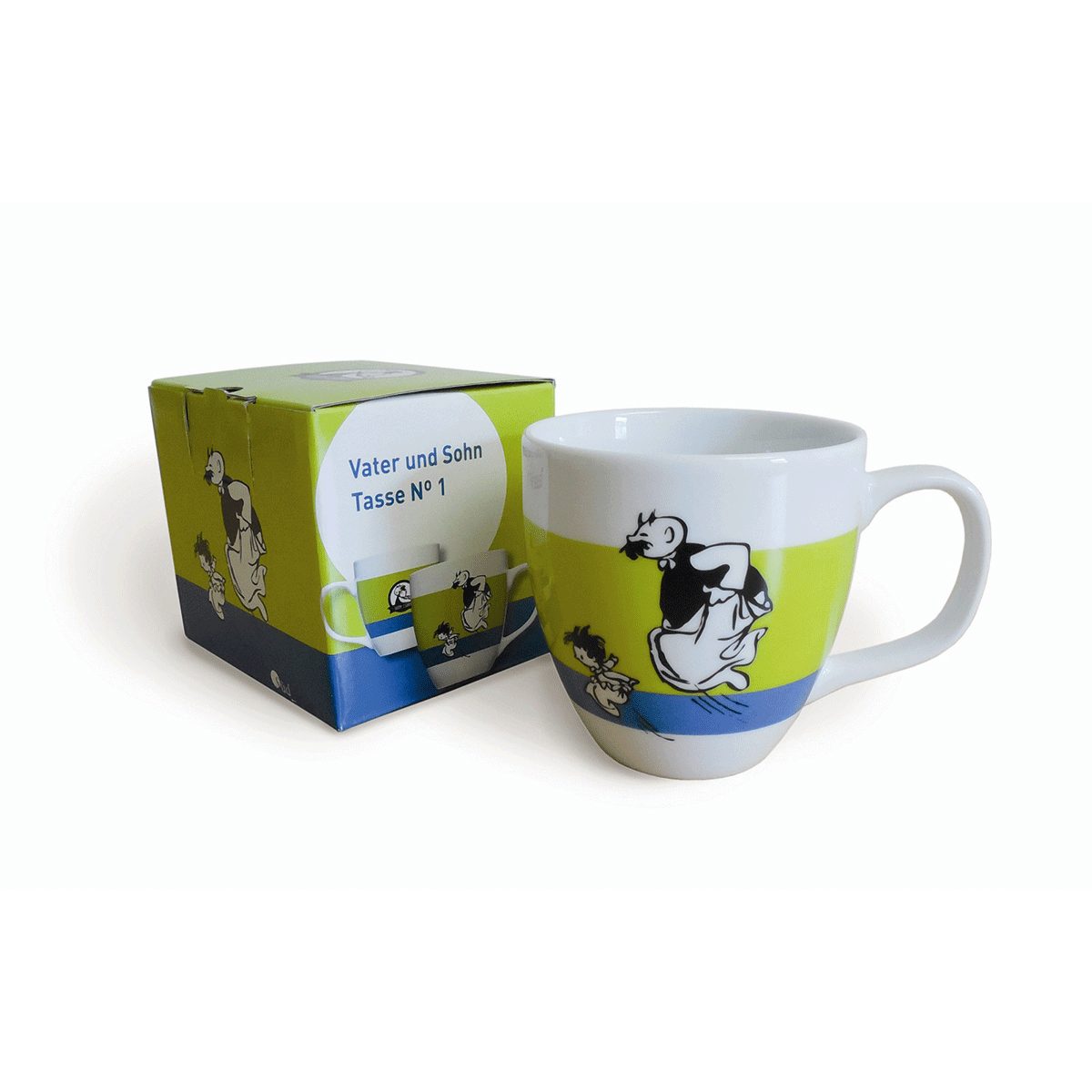 Tasse Vater und Sohn Tasse Henkeltasse 0,4 l