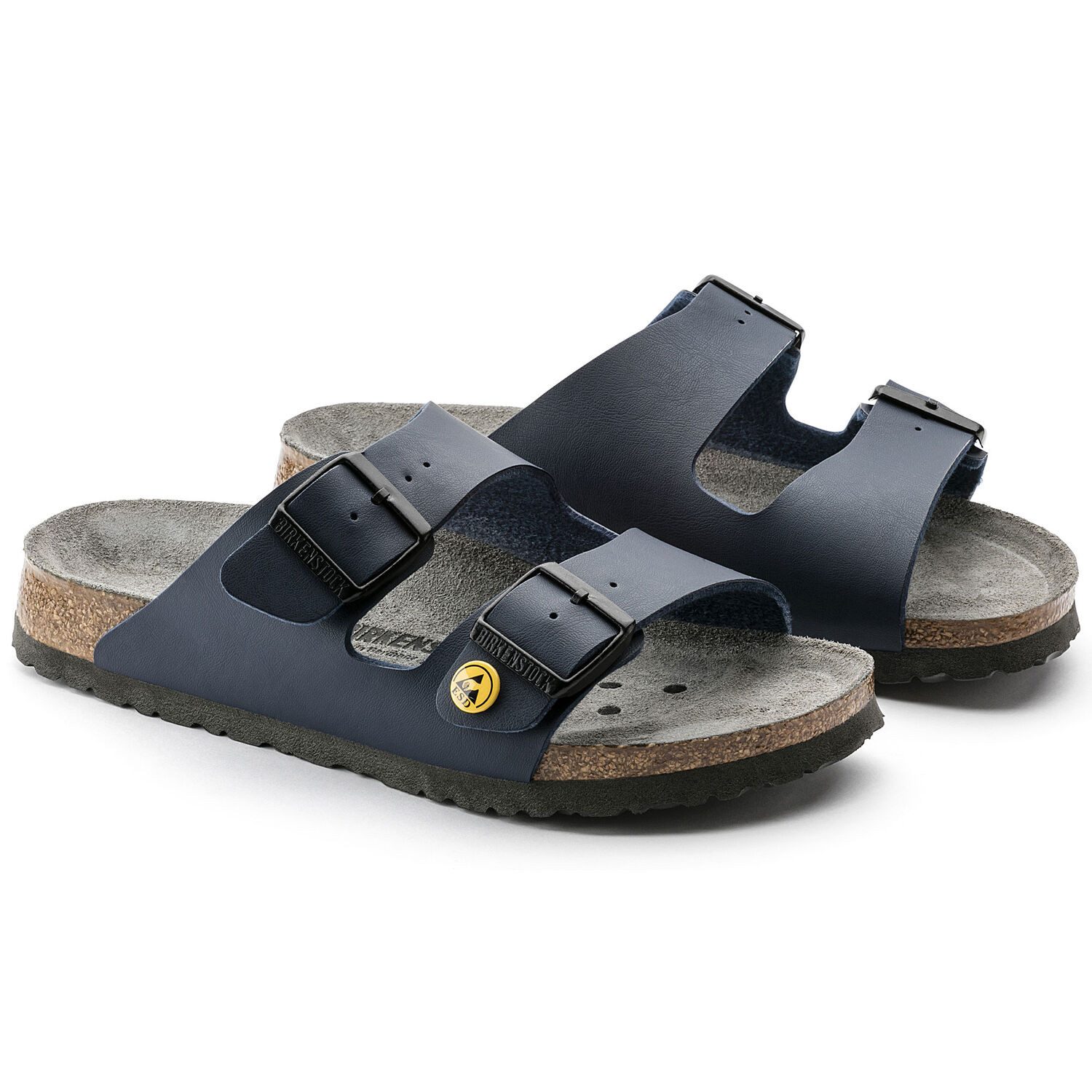 Birkenstock ARIZONA ESD Herren und Damen Sandalen mit ergonomischem Fußbett Pantolette Rutschfeste Laufsohle und verstellbare Schnallen – Für Alltag & Beruf