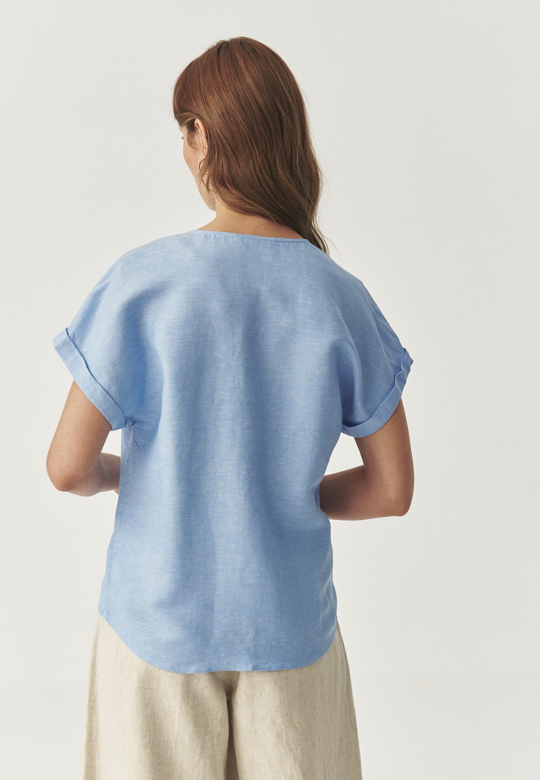 TATUUM Hemdbluse Lässiges Hemd Aus Leinen - Samanta – Bild 3 von 5